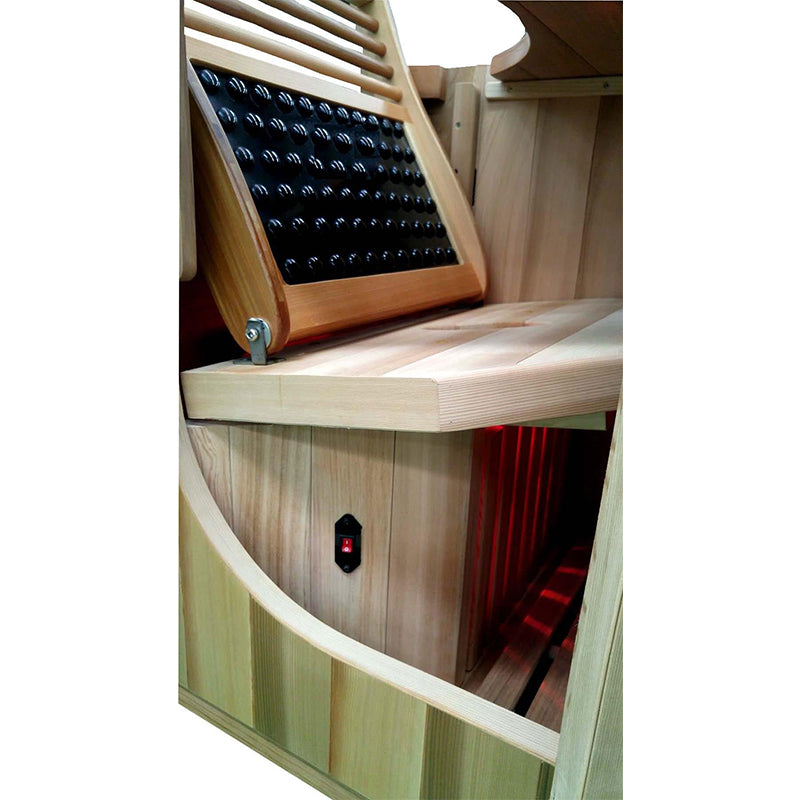 SAUNA EVOLUTION® Half Body Sauna With Full infrared Benefits Far Infrared 22 - Energize Trek