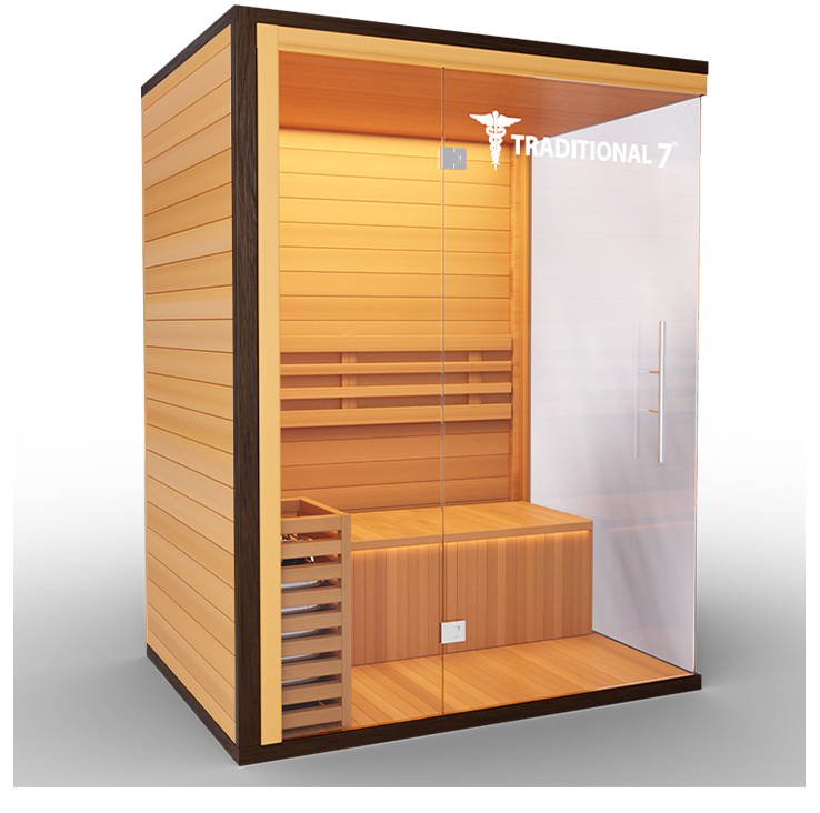 3 Person Home Steam Sauna | Traditional 7™ - Energize Trek
