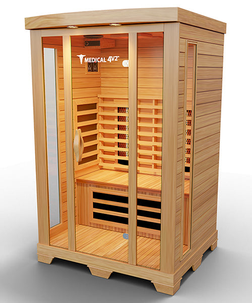 2 Person Home Full Spectrum Infrared Sauna | Medical 4™ - Energize Trek