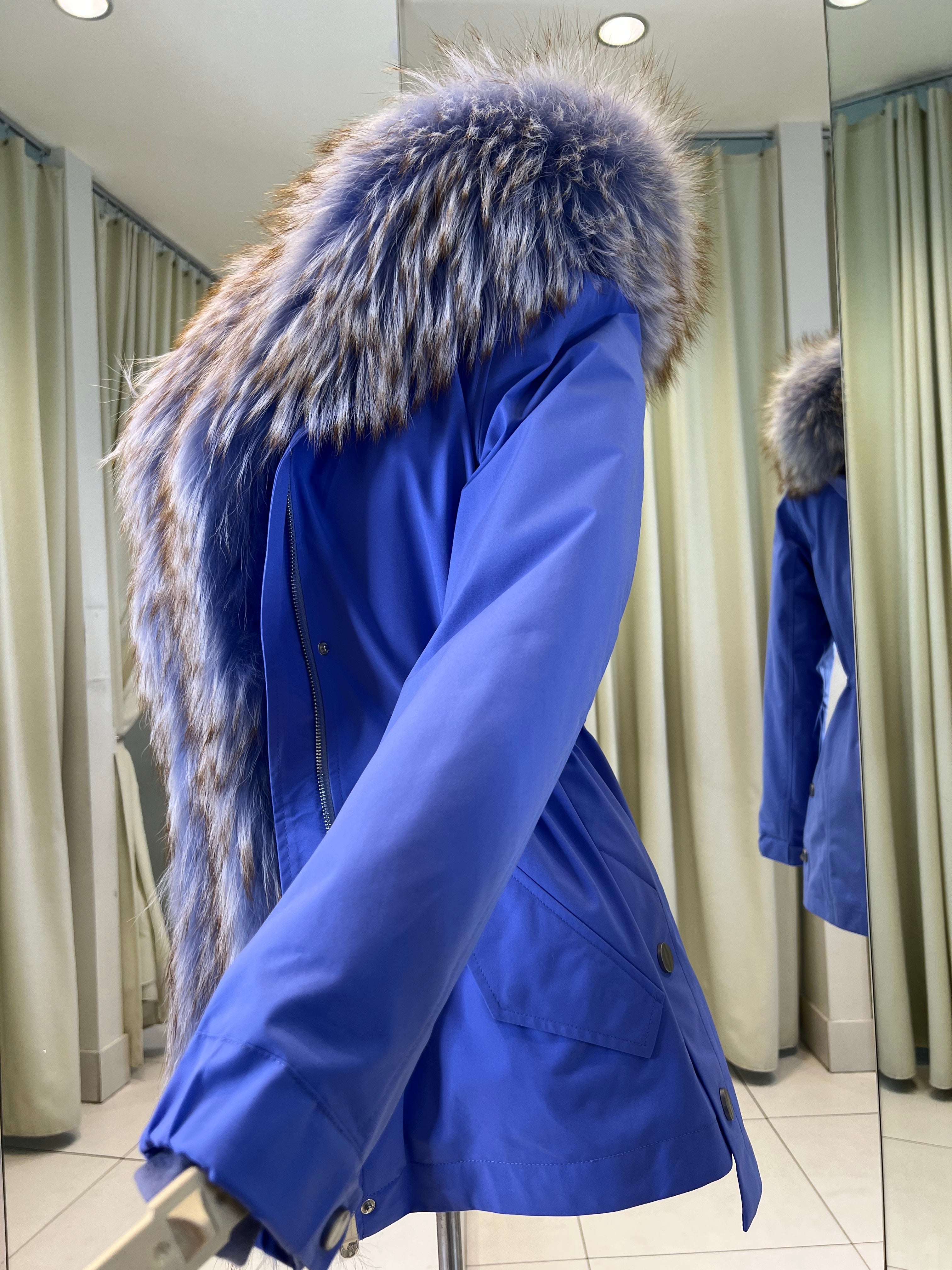 Genuine Fox Fur Rabbit Insulated Parka - Energize Trek