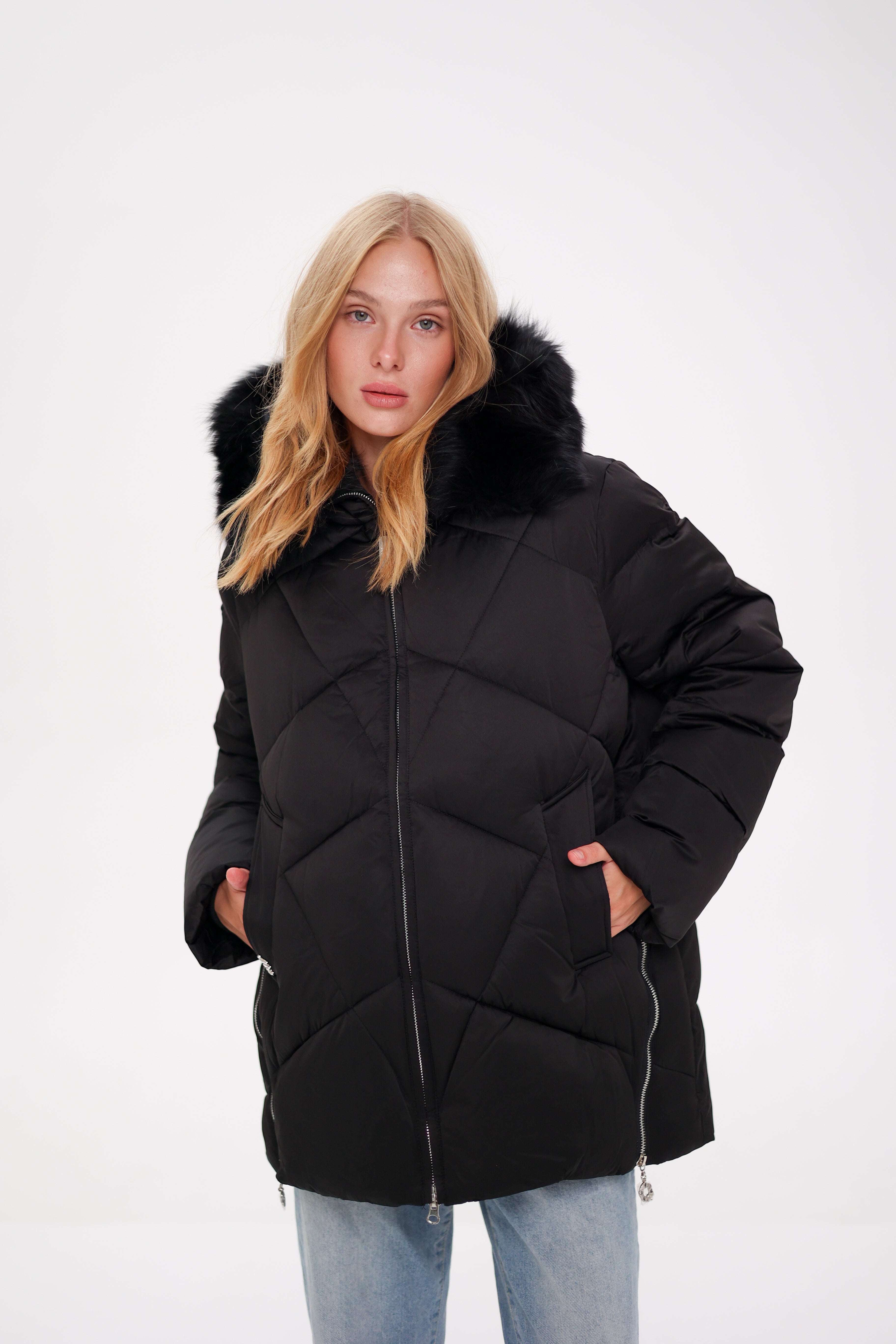 Genuine Polar Fox Thinsulate™ Insulation Coat - Energize Trek