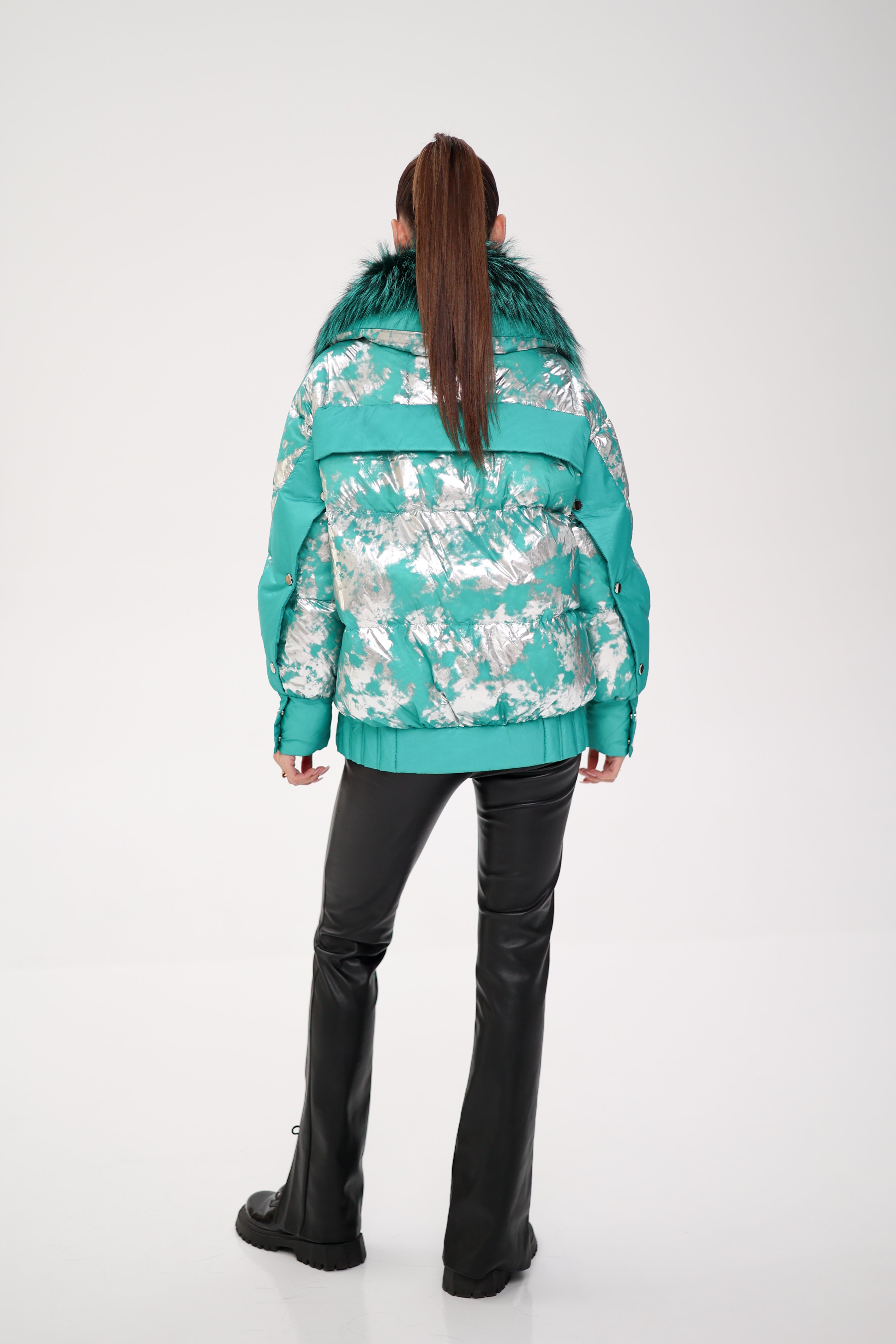 Glacier Fox Collar Down Fill Puffer - Energize Trek