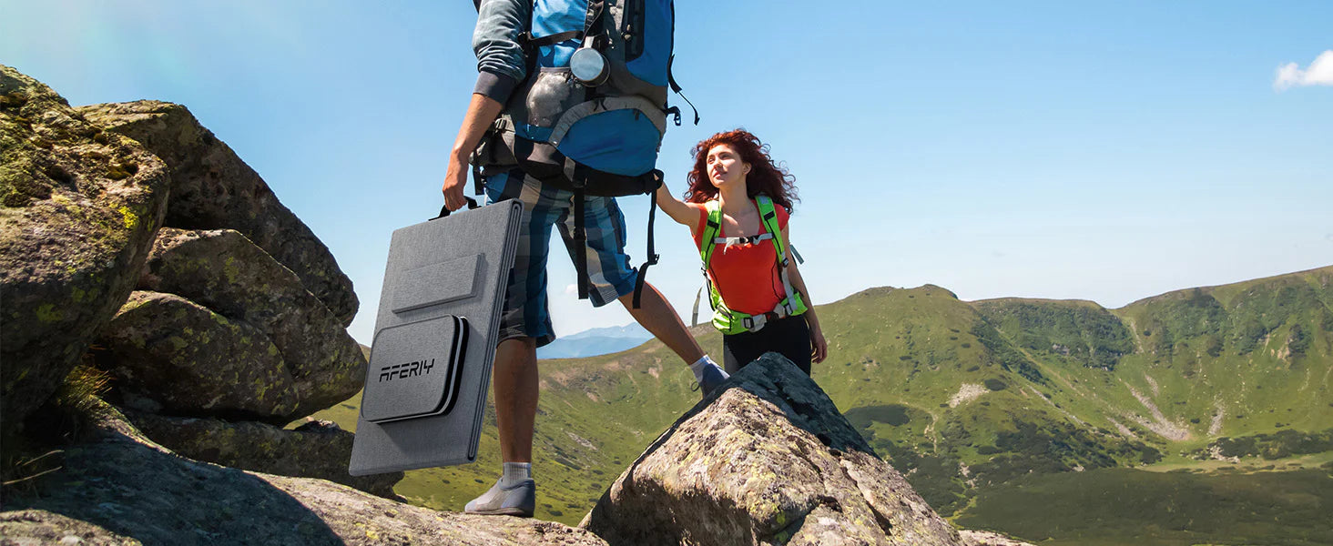 AFERIY AF-S200A1 200W Portable Solar Panel - Energize Trek