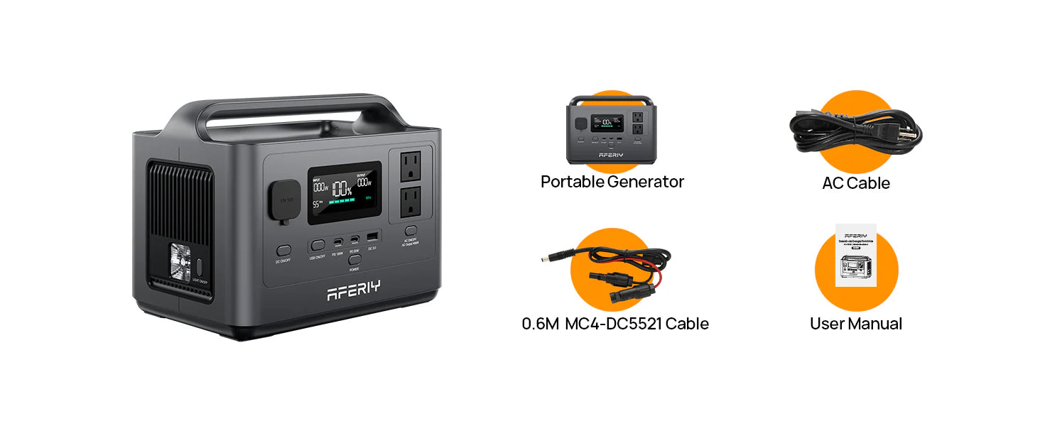 AFERIY P040 Portable Power Station - Energize Trek