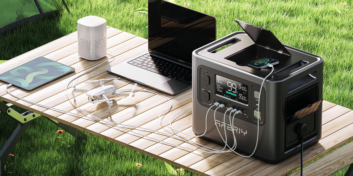 AFERIY P210 Portable Power Station 2400W - Energize Trek