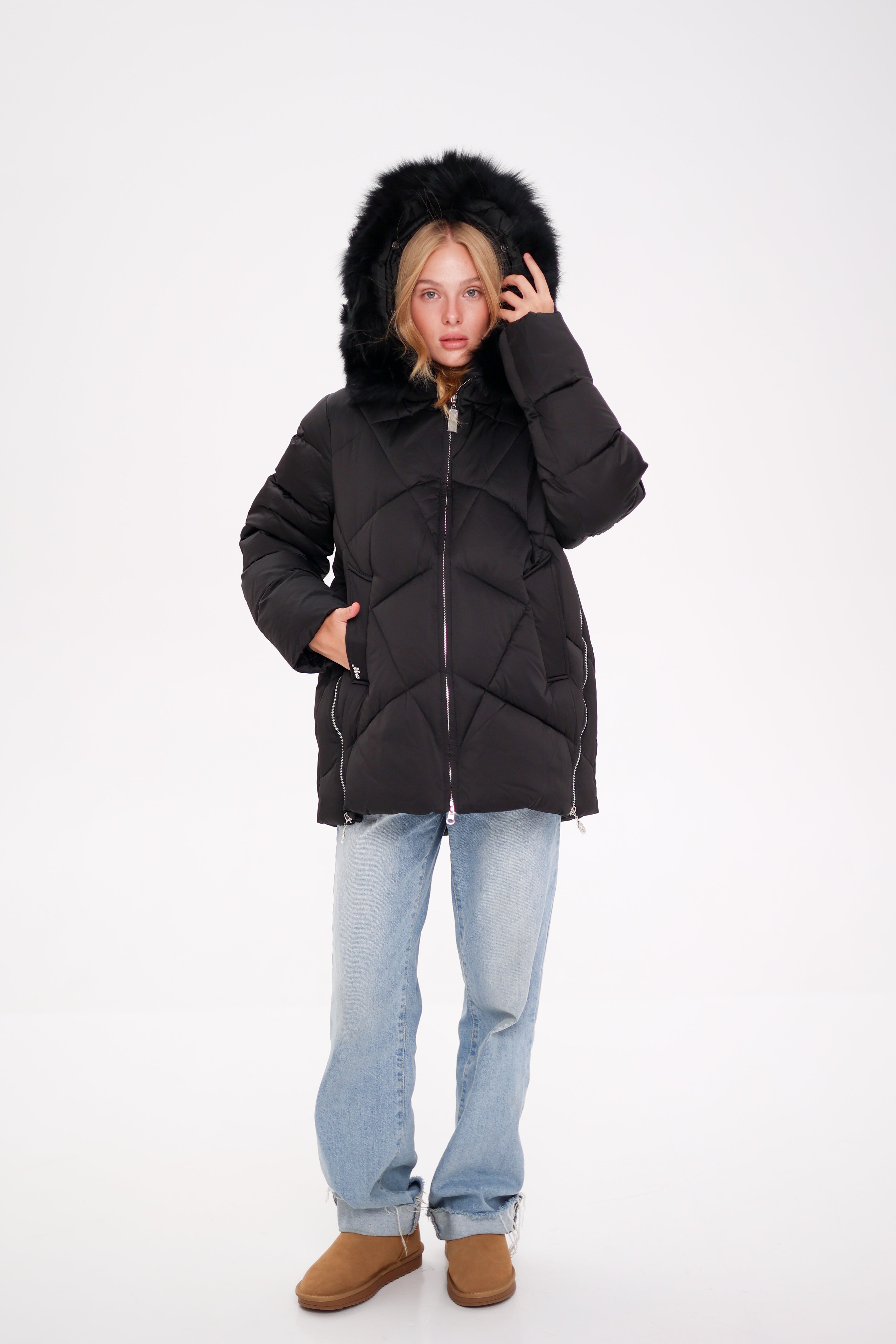 Genuine Polar Fox Thinsulate™ Insulation Coat - Energize Trek