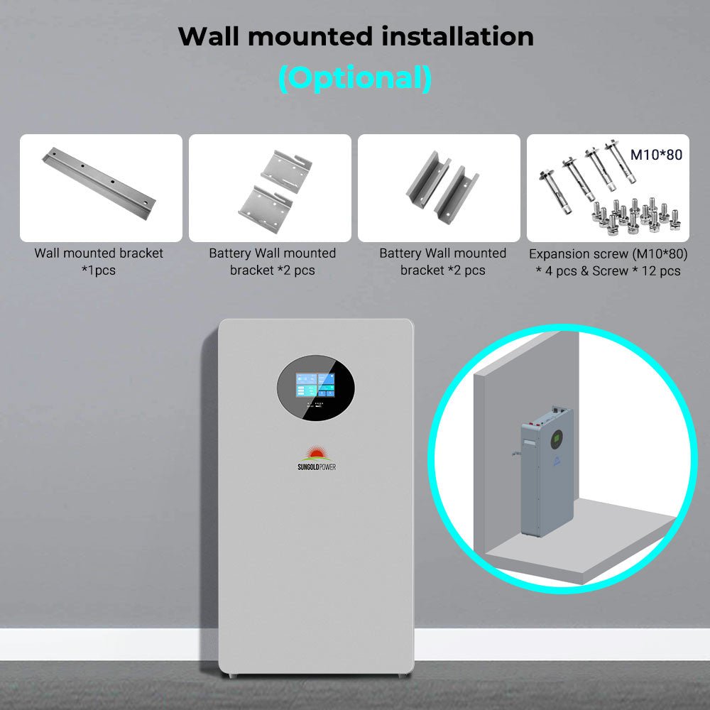 Powerwall X LITHIUM BATTERY 51.2V 200AH SG48200T - Energize Trek