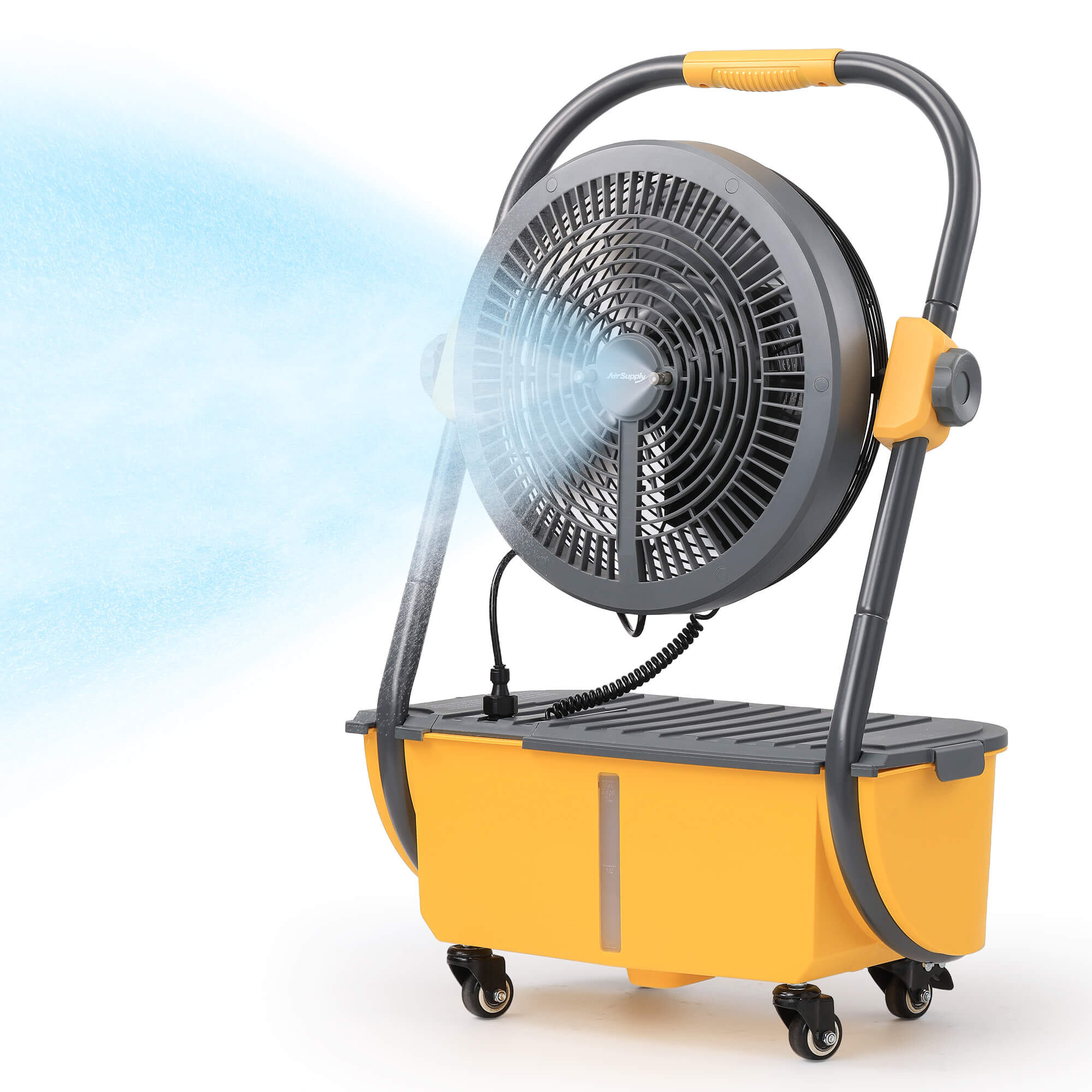 AirSupply MS12 Portable Mist Fan, 11L Tank & Up to 50H Runtime - Energize Trek
