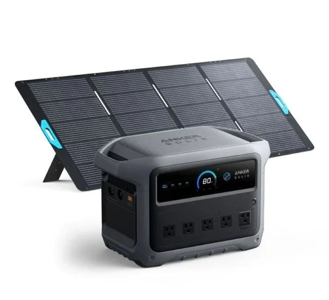 Anker SOLIX C1000 Gen2 Portable Solar Generator with Anker 400W Portable Solar Panel - Energize Trek