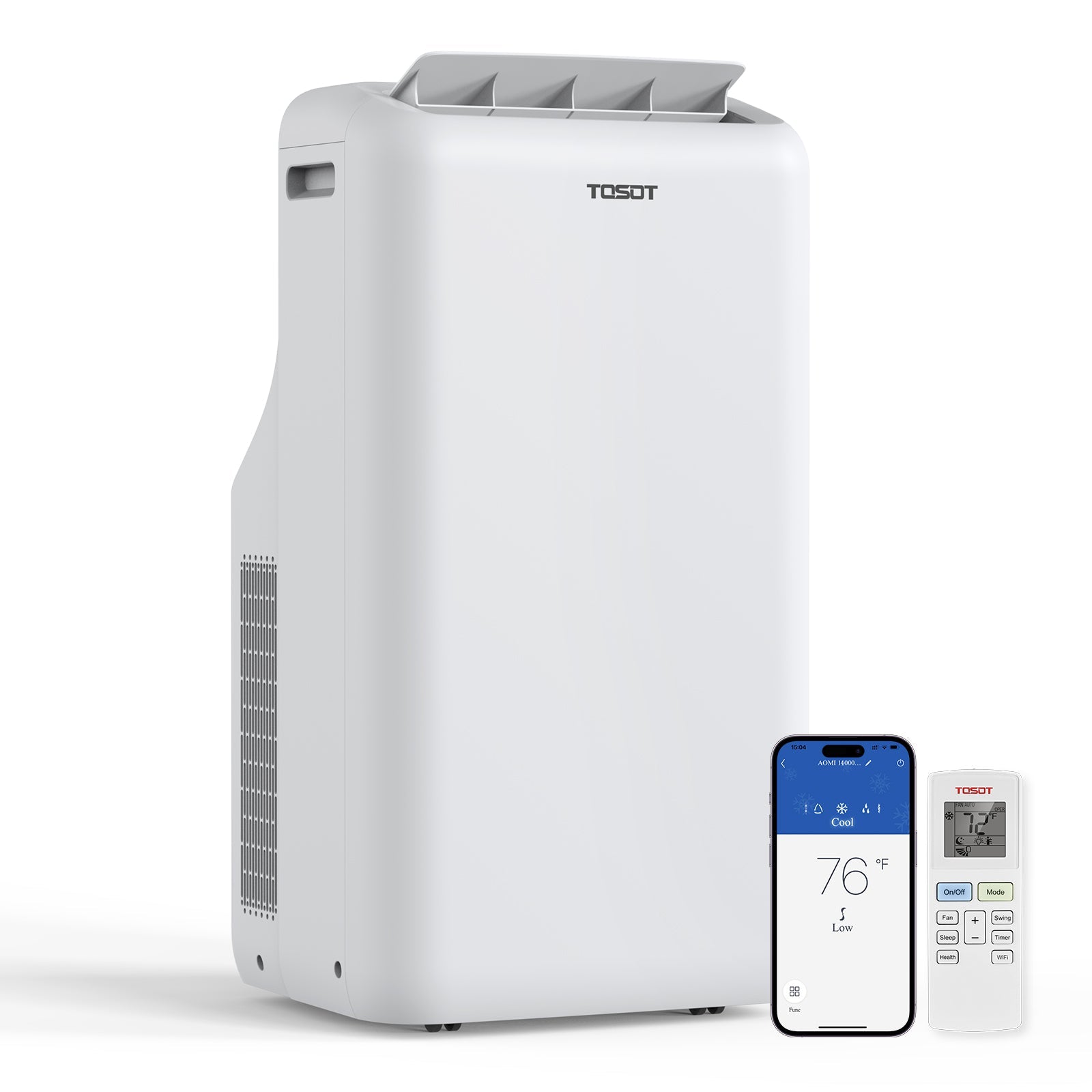 Aomi 14,000 BTU Heat Pump Portable Air Conditioner - Energize Trek