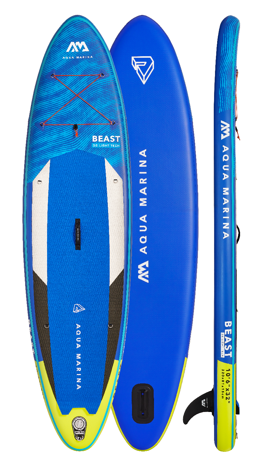 Aqua Marina BEAST 10'6" Inflatable Paddle Board All-Around Advanced SUP - Energize Trek