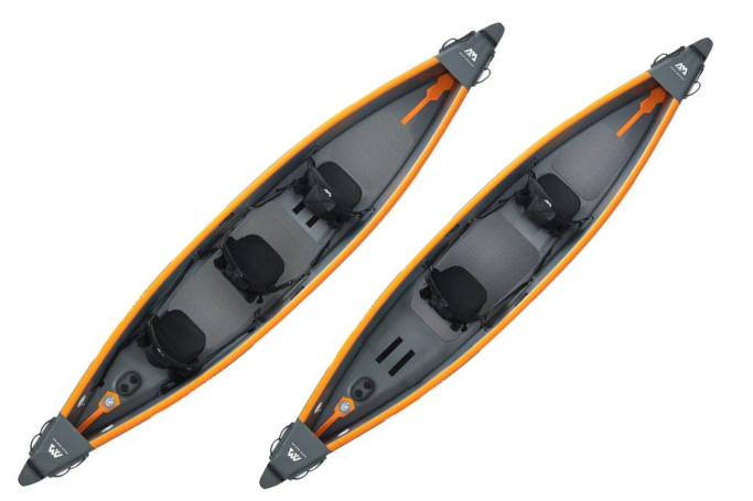 Aqua Marina TOMAHAWK AIR-C 15'8" Inflatable High Pressure Speed Kayak / Canoe - Energize Trek
