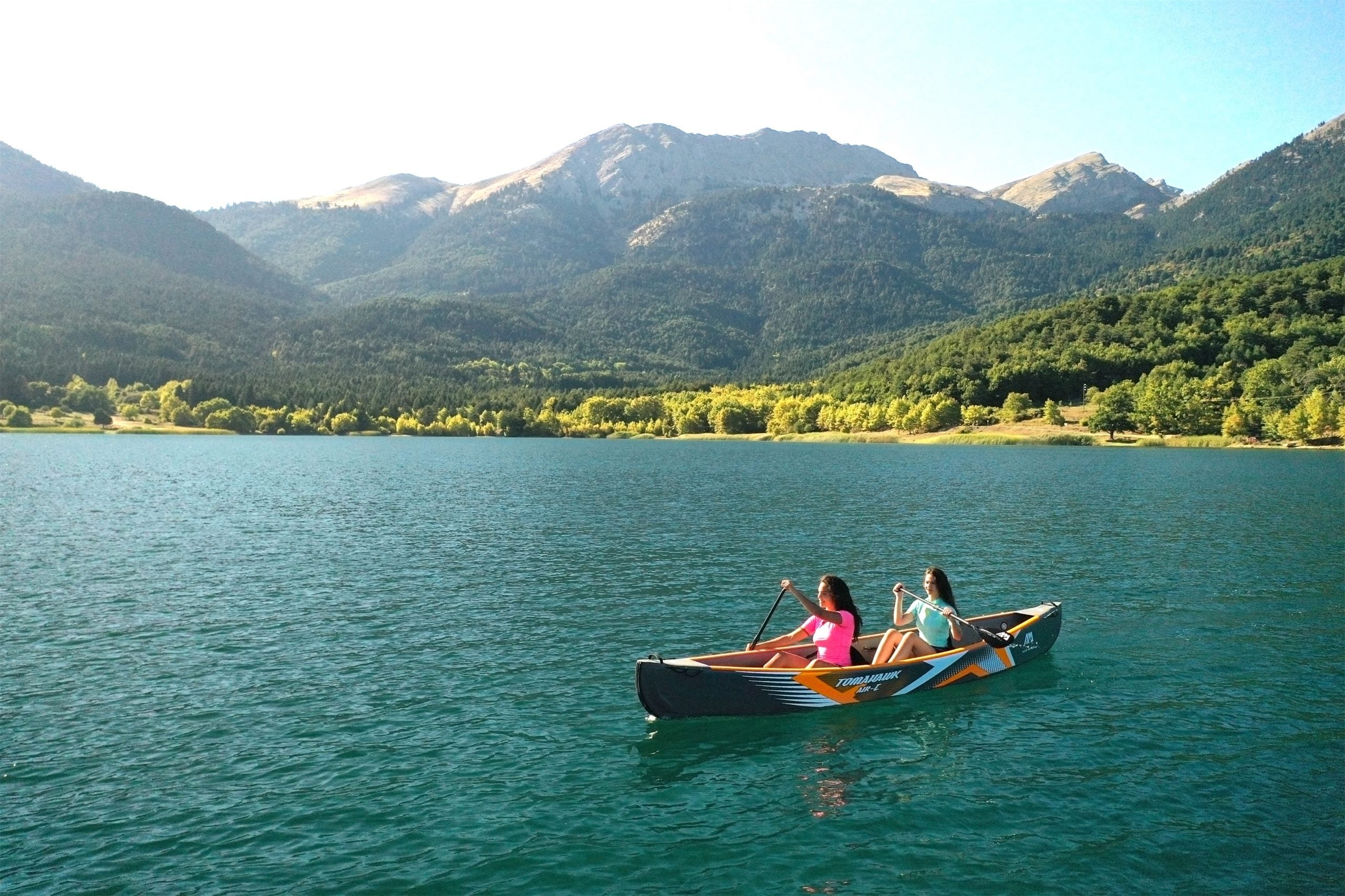 Aqua Marina TOMAHAWK AIR-C 15'8" Inflatable High Pressure Speed Kayak / Canoe - Energize Trek