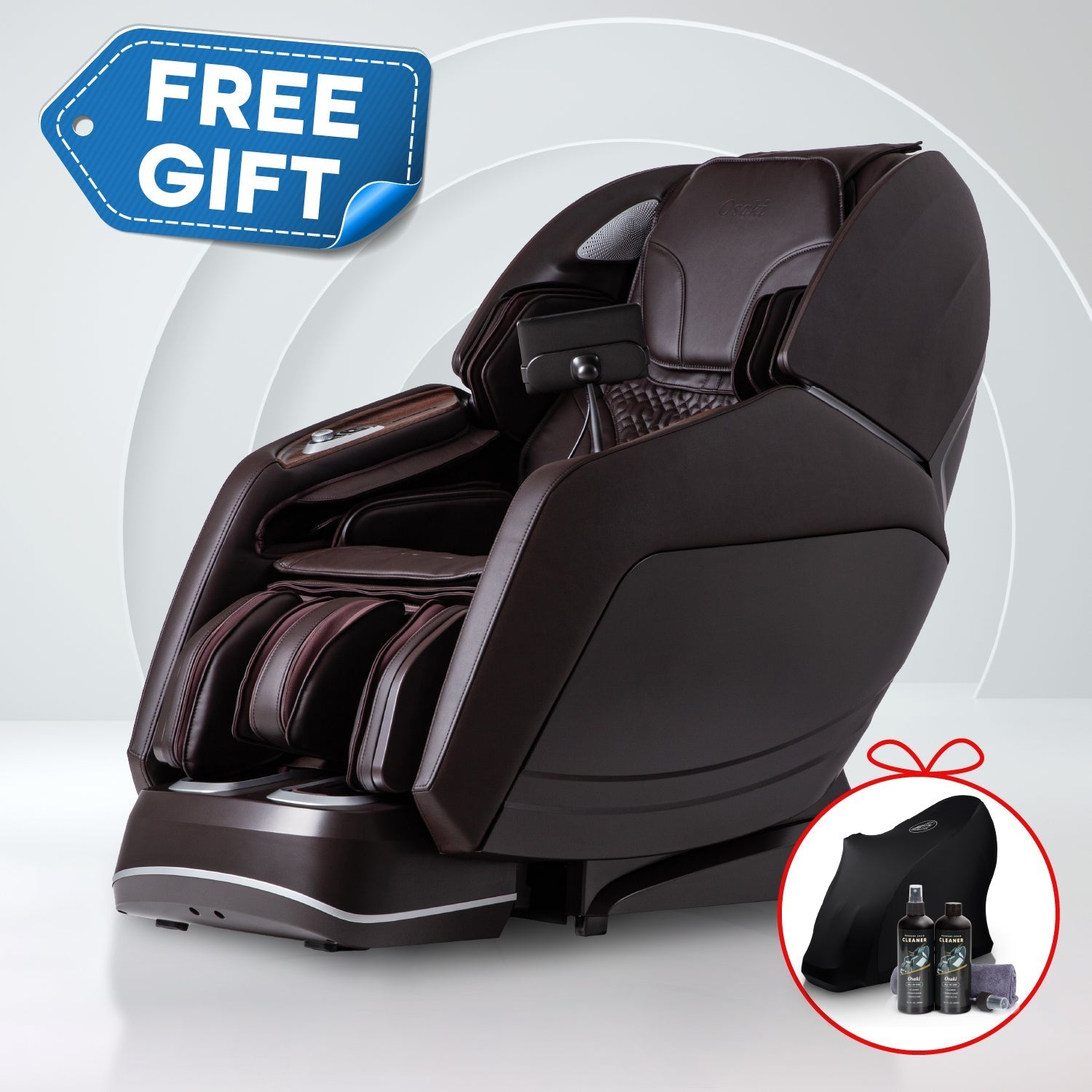 4D Manhattan Duo Mech Massage Chair – Dual Track, Zero-Gravity & Heat - Energize Trek