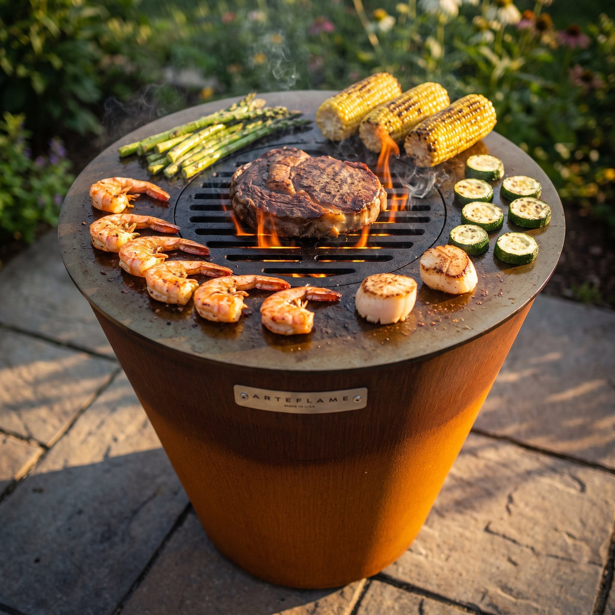 Arteflame ONE20 — 20" Flat-Top Charcoal Grill - Energize Trek