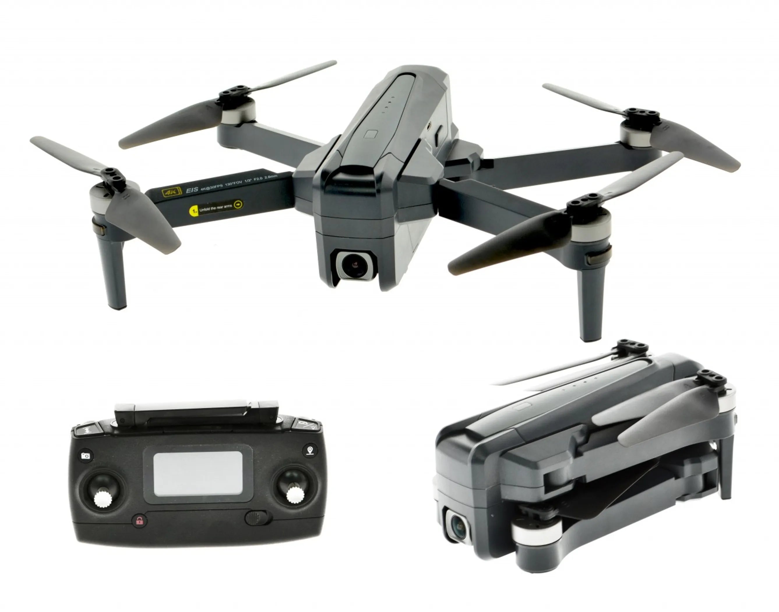 B12-4K Drone With Foldable Arms - Energize Trek