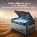 BougeRV New Rocky V3.0 41QT Dual Zone 12V Car Fridge
