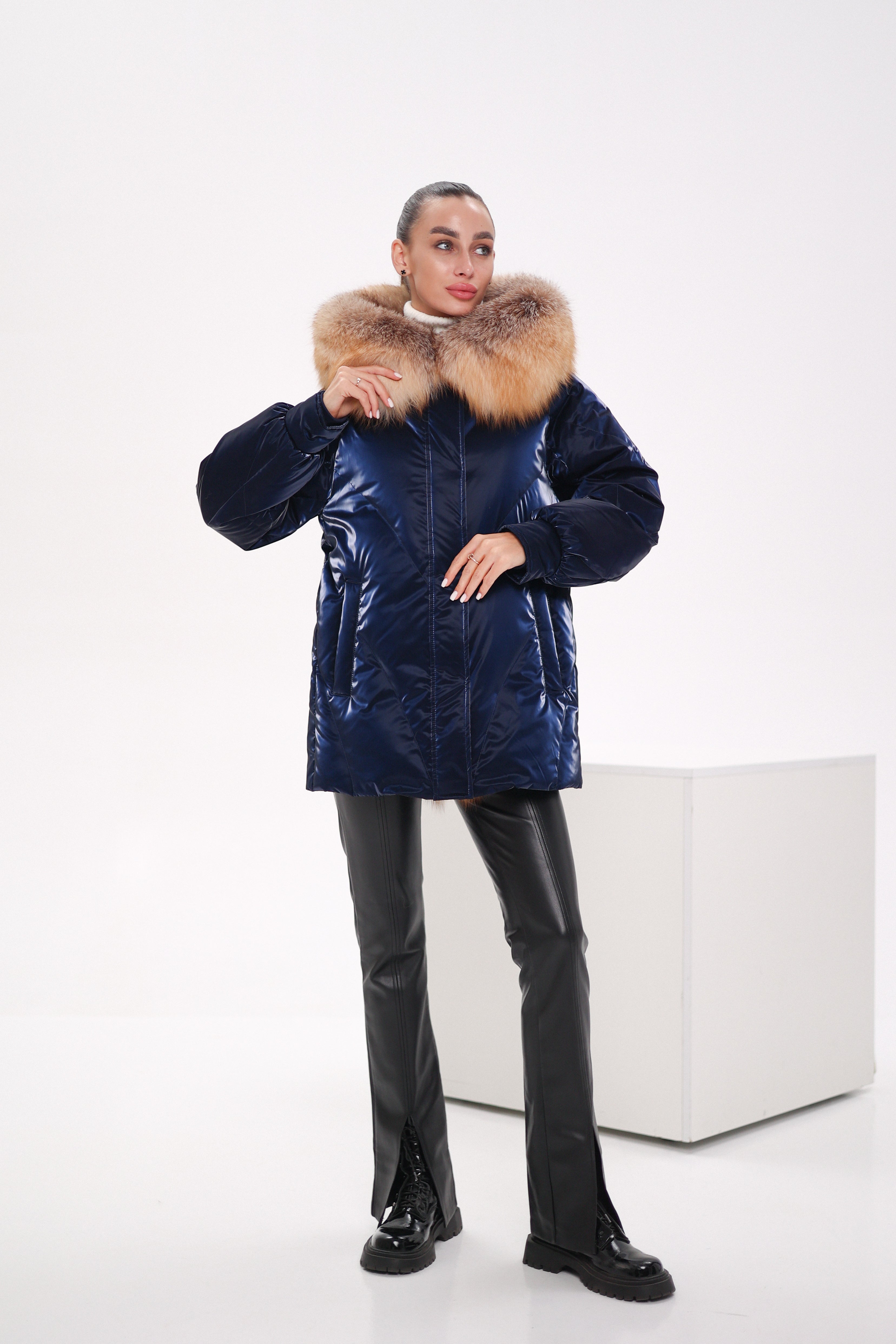 Genuine Red Fox Premium Down Fill Vinyl Parka - Energize Trek