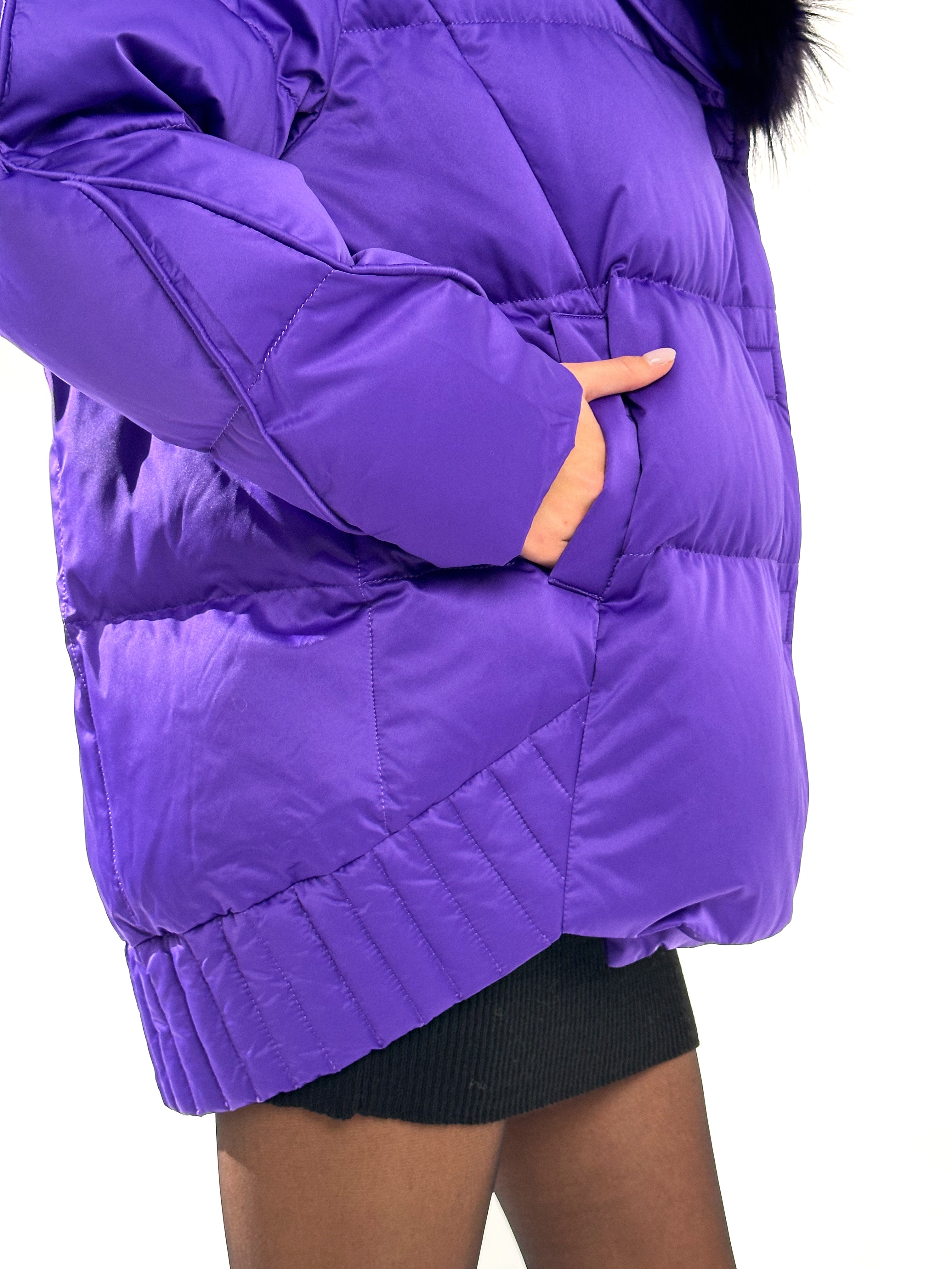 Genuine Silver Fox Premium Down Fill Coat - Energize Trek