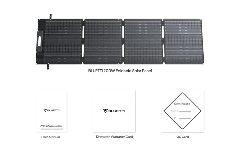 BLUETTI 200W Solar Portable Solar Panel - Energize Trek