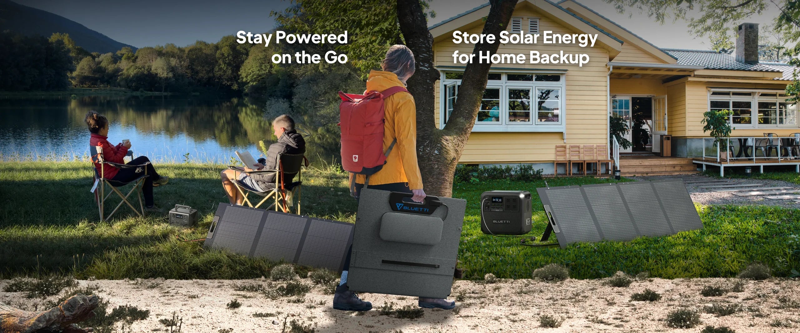 BLUETTI 200W Solar Portable Solar Panel - Energize Trek