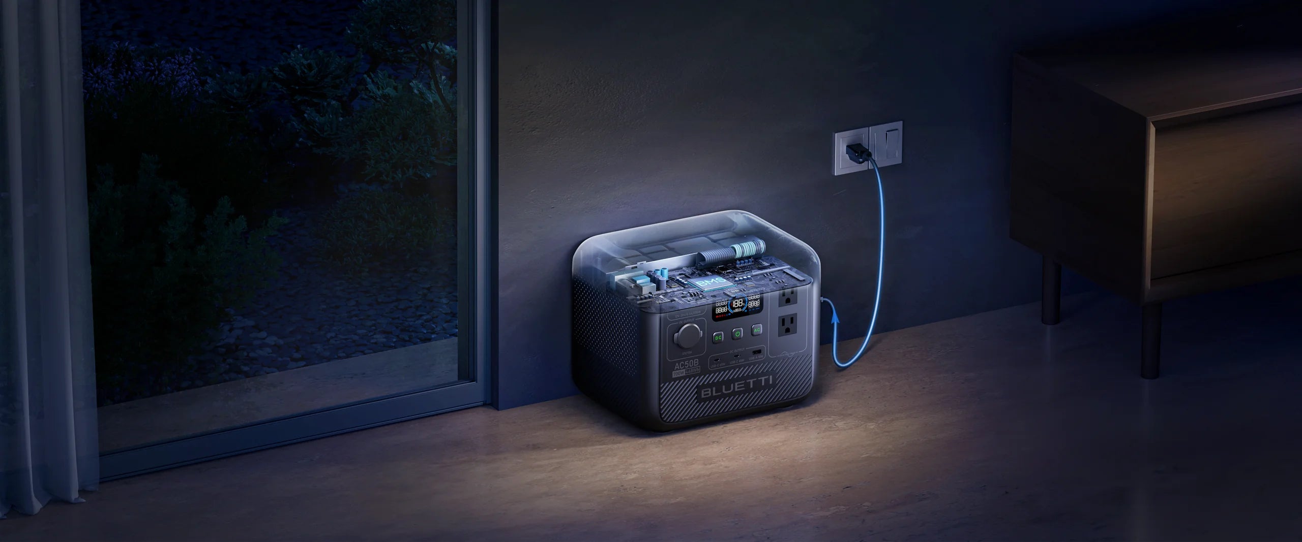 BLUETTI AC50B Portable Power Station - Energize Trek