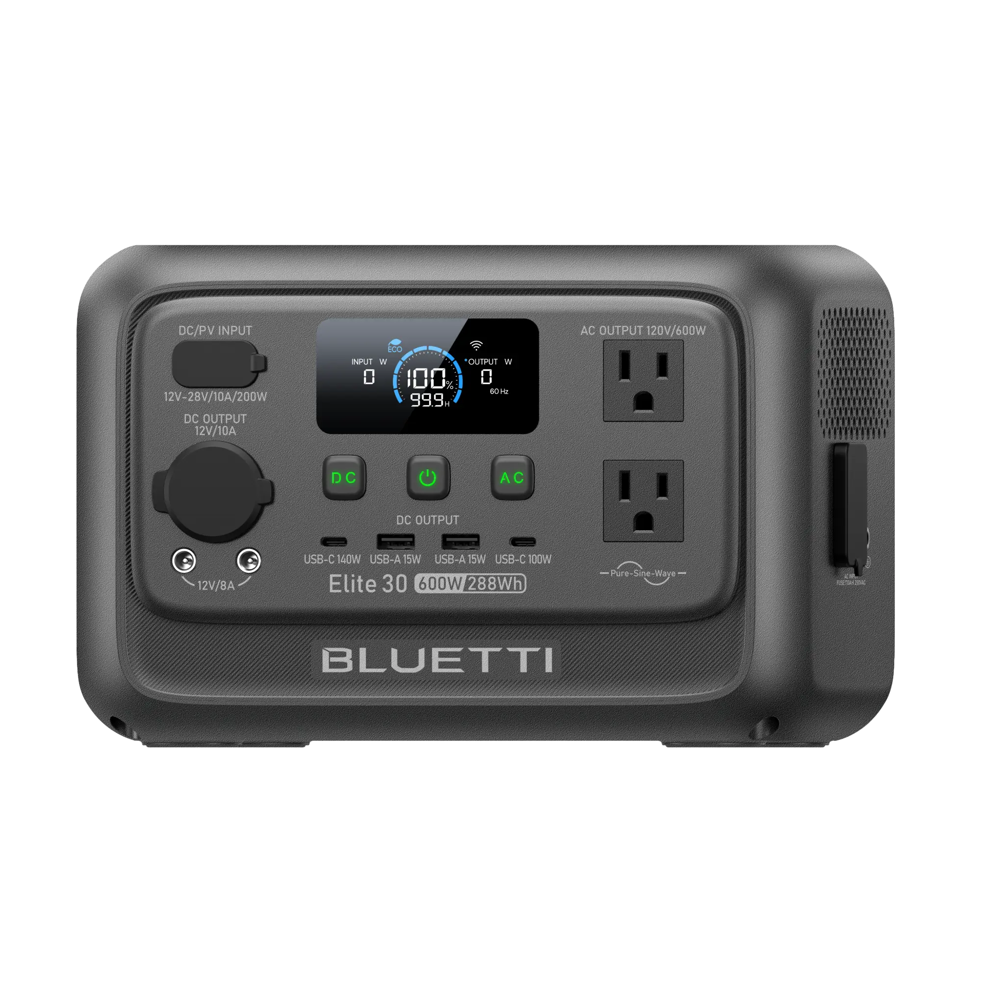 BLUETTI Elite 30 V2 | 288Wh 600W Portable Power Station - Energize Trek