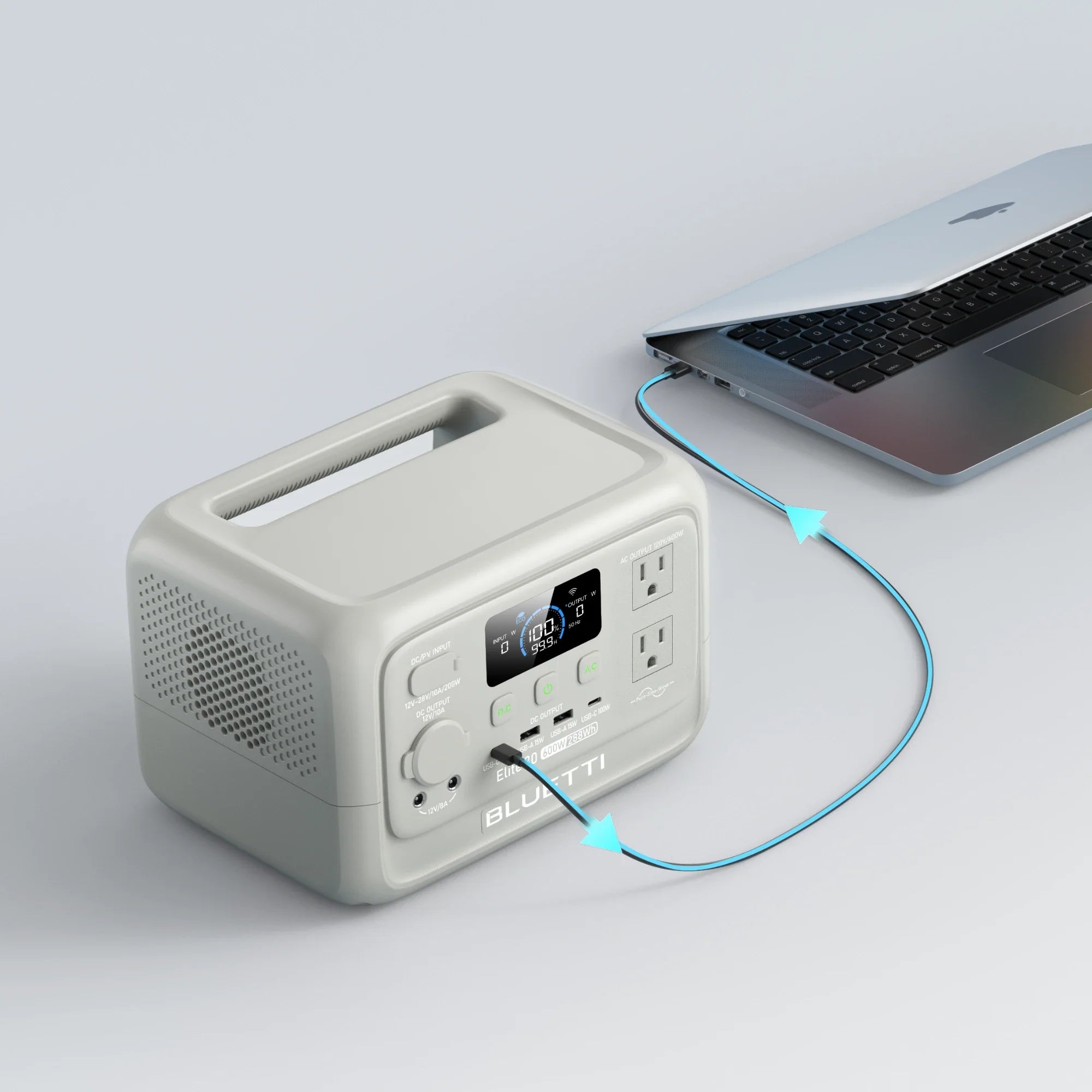 BLUETTI Elite 30 V2 | 288Wh 600W Portable Power Station - Energize Trek