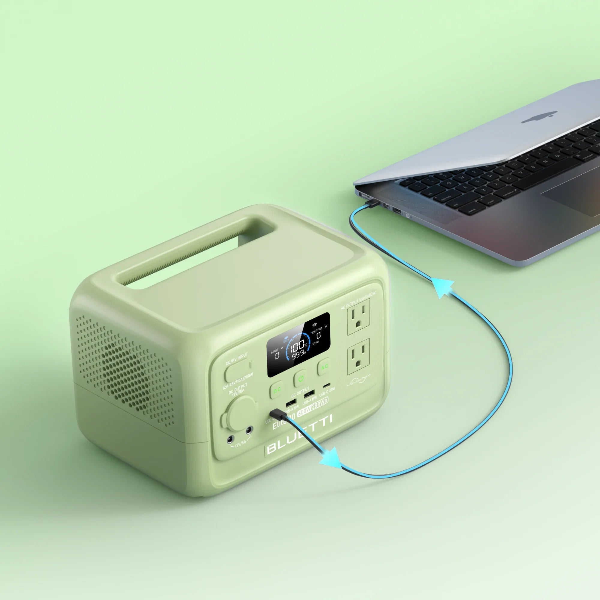 BLUETTI Elite 30 V2 | 288Wh 600W Portable Power Station - Energize Trek