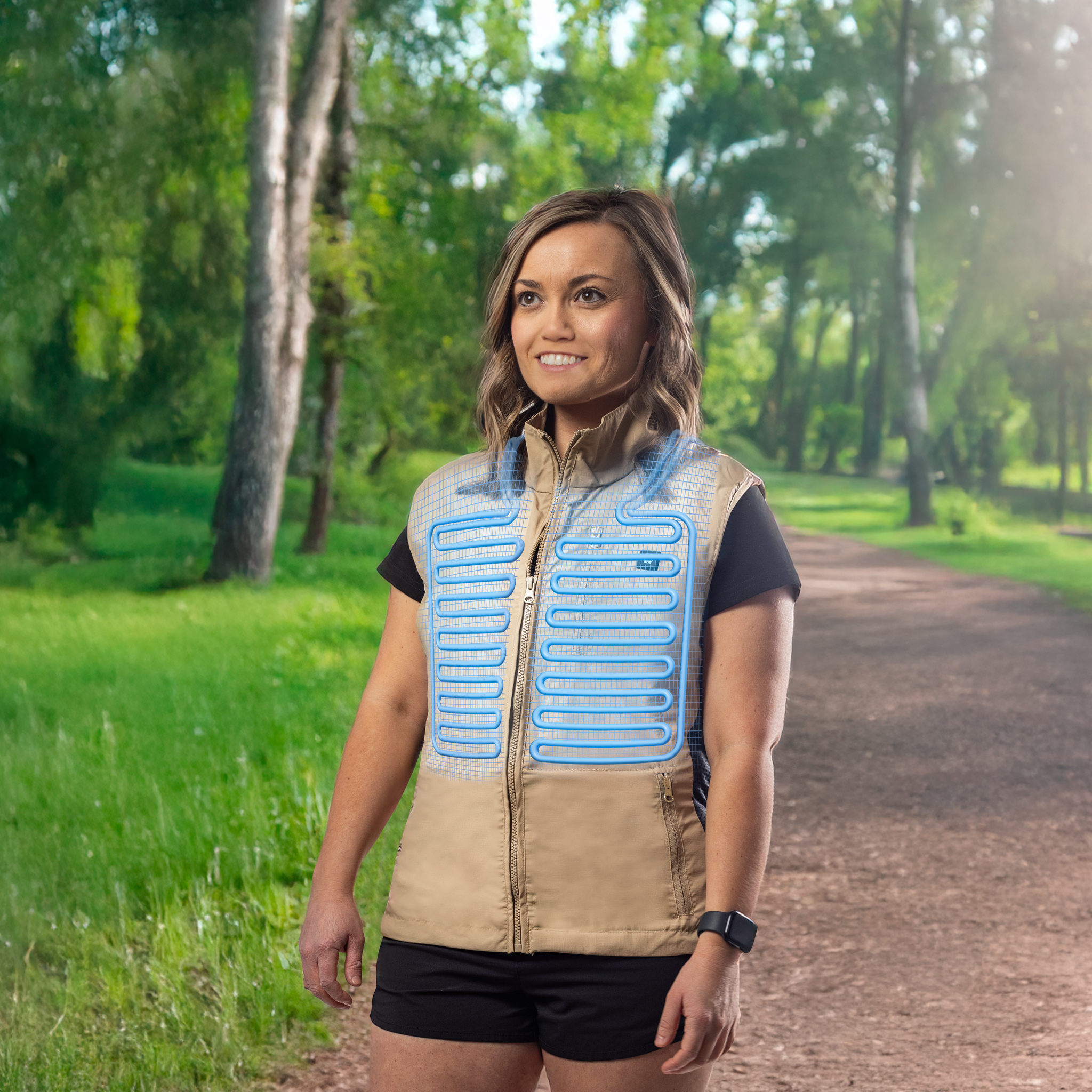 Canyon Women's Cooling Vest - Energize Trek