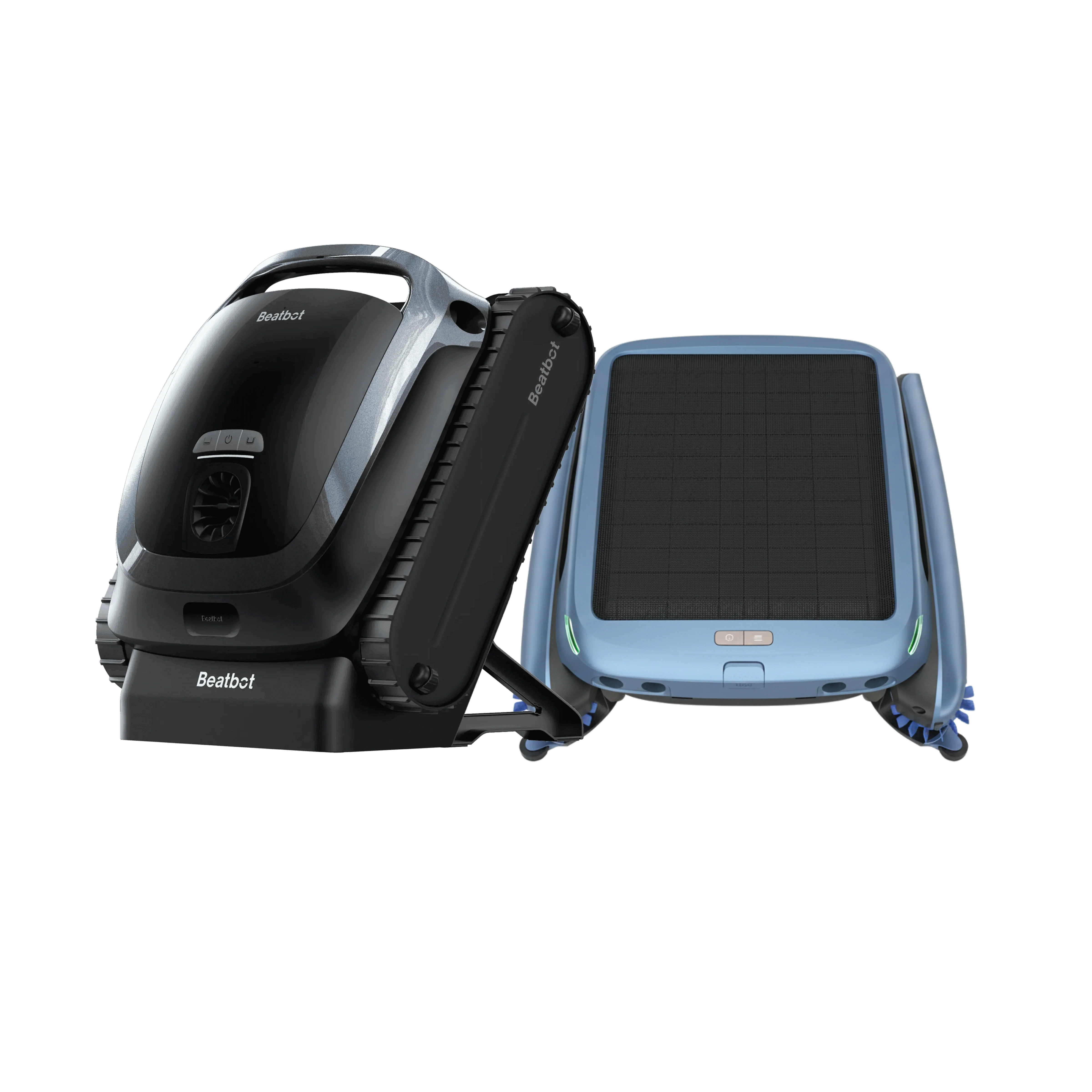 Beatbot AquaSense 2 Robotic Pool Cleaner + iSkim Ultra Robotic Pool Skimmer - Energize Trek