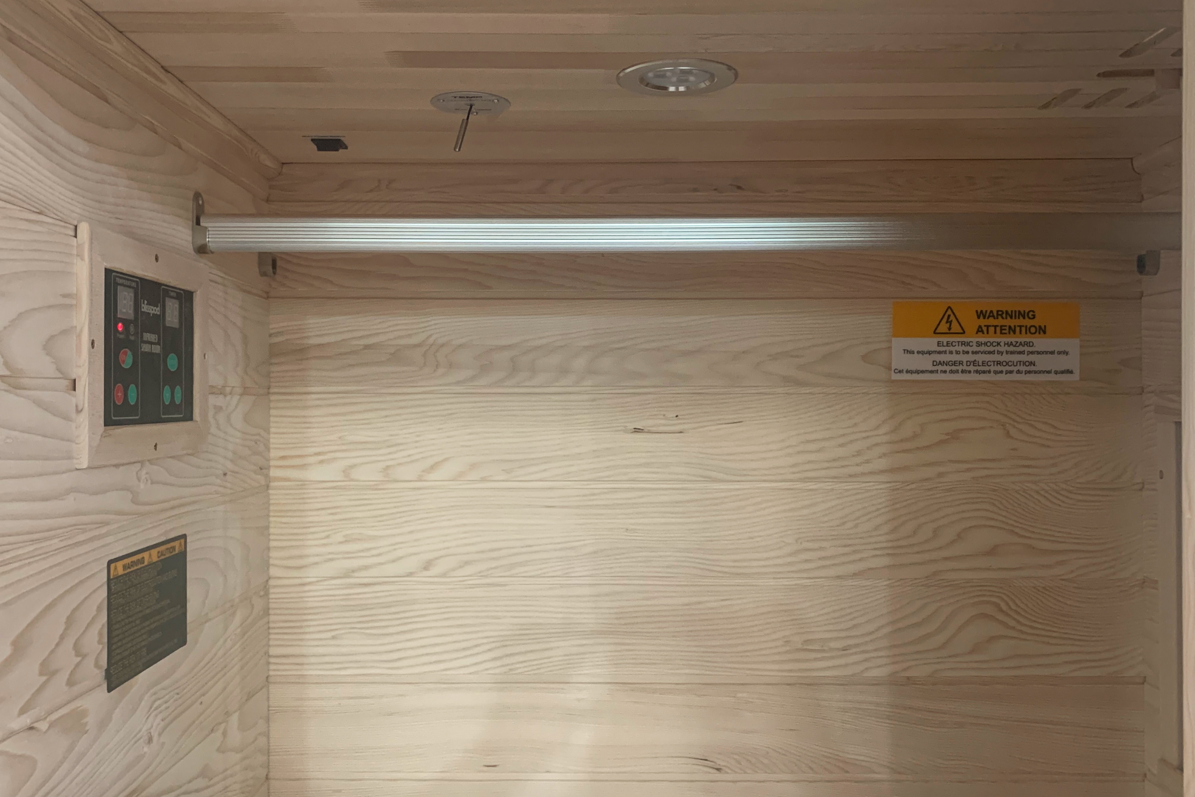 Blisspod | Vienna | Far Infrared Sauna | Canadian Hemlock Very Low EMF | 72.8"H x 35.4"W x 25.6"D | 1 Person - Energize Trek