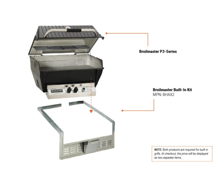 Broilmaster P3SX Super Premium Built‑In Gas Grill - Energize Trek