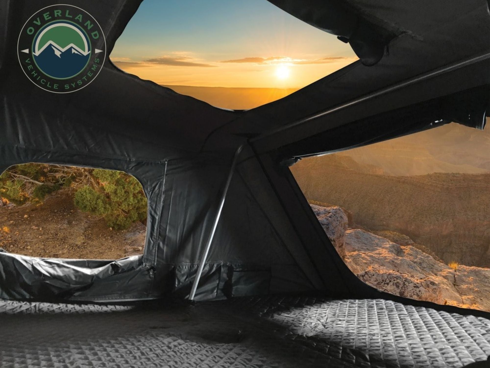 Overland Vehicle Systems Bushveld Roof Top Tent - 4 Person - Energize Trek