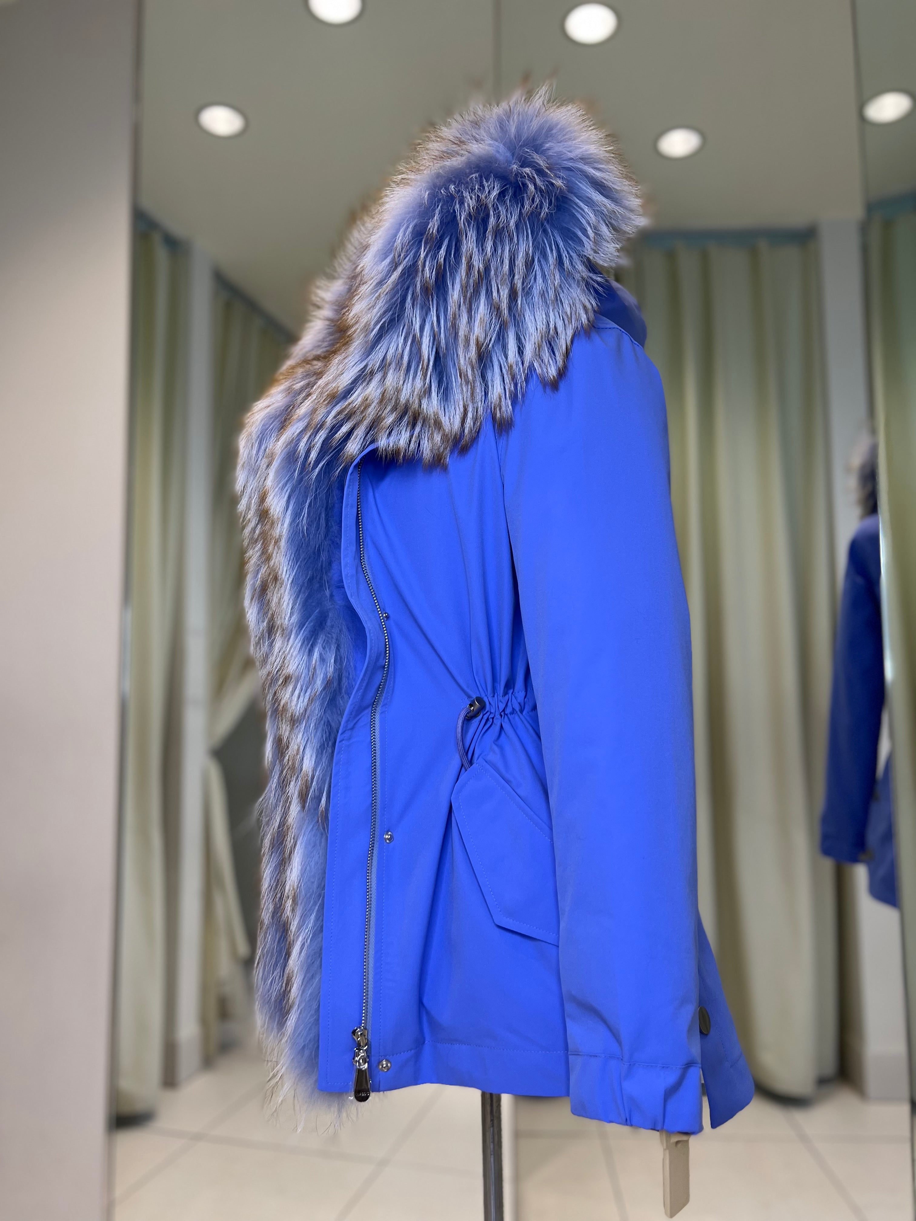 Genuine Fox Fur Rabbit Insulated Parka - Energize Trek
