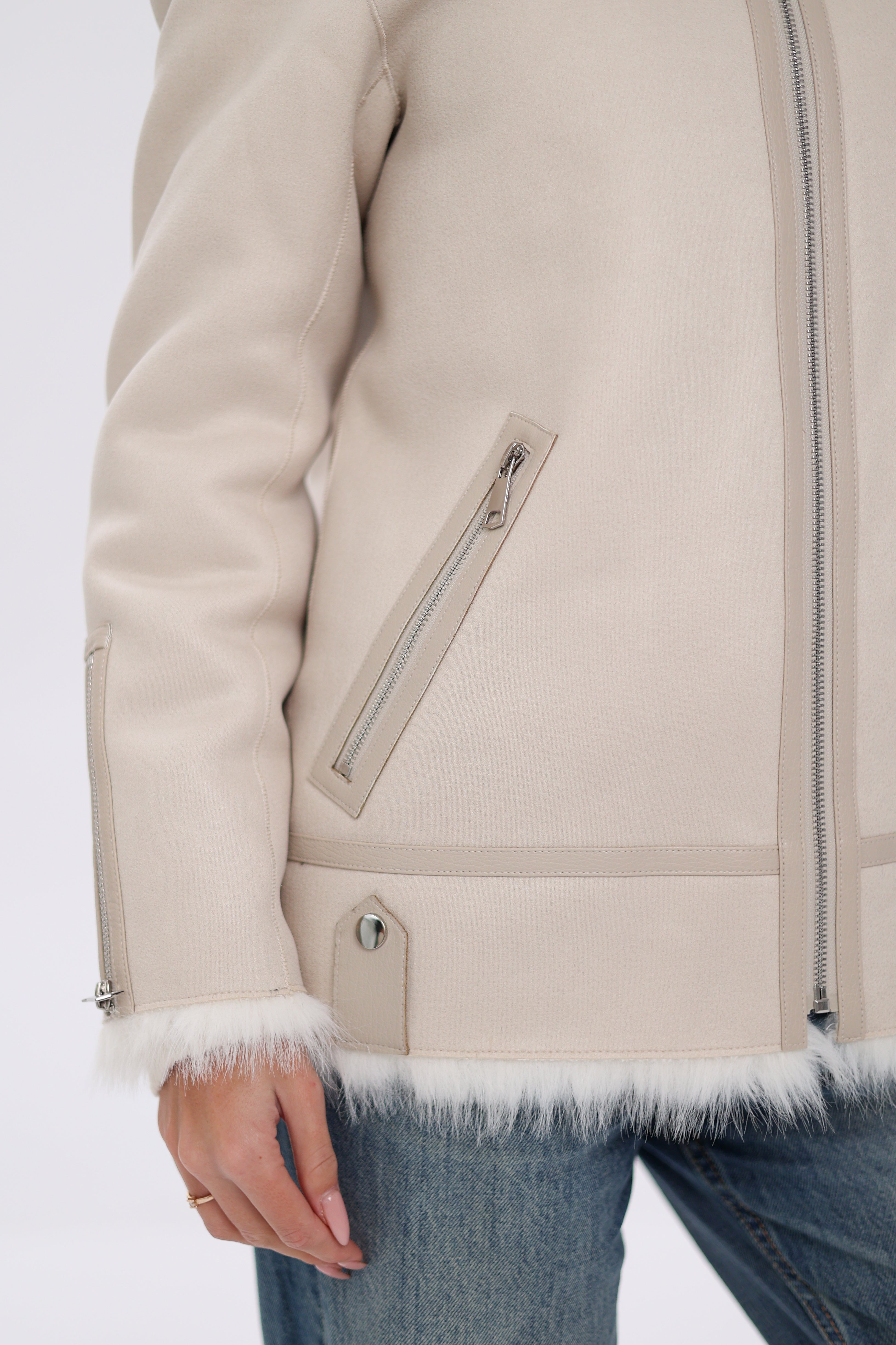 ⇆ Reversible Hooded Wool Blend Jacket - Energize Trek