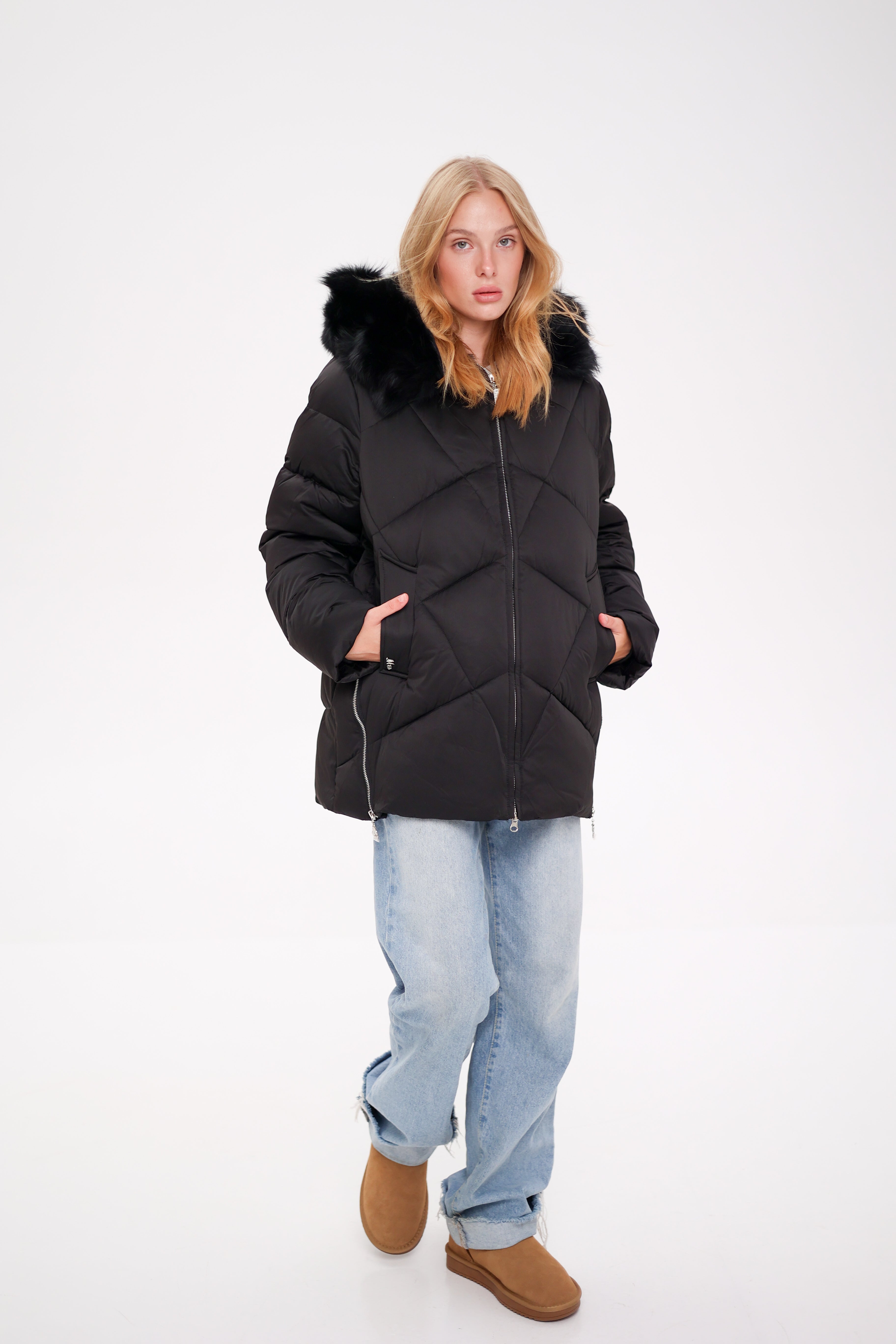 Genuine Polar Fox Thinsulate™ Insulation Coat - Energize Trek