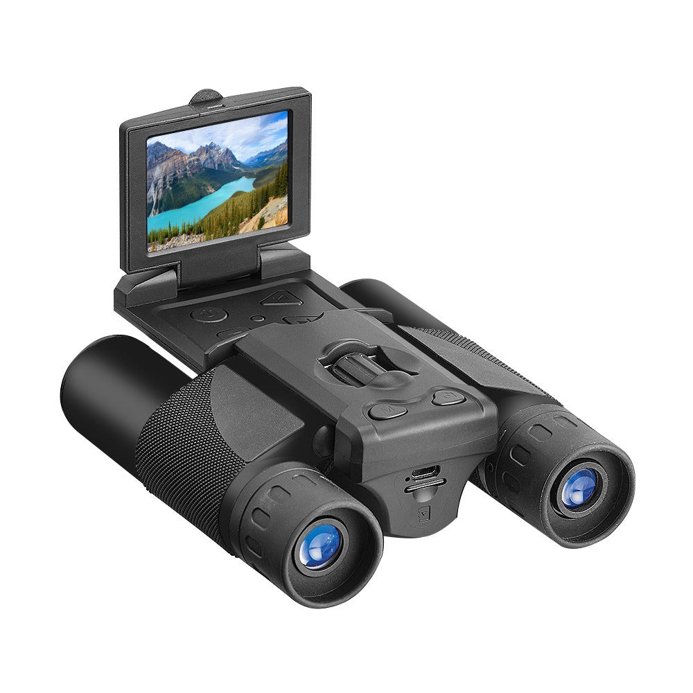 HD video camera starlight night vision bird watching telescope outdoor with screen binoculars digital telescope - Energize Trek