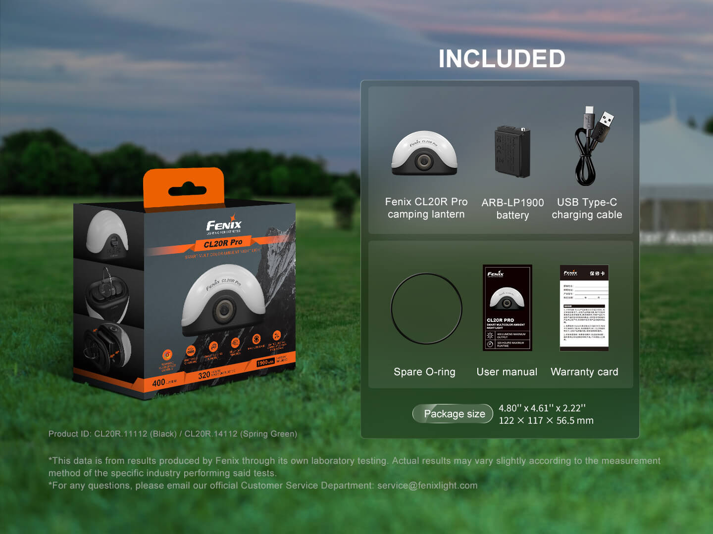 CL20R Pro Smart Multicolor Camping Lantern - Energize Trek