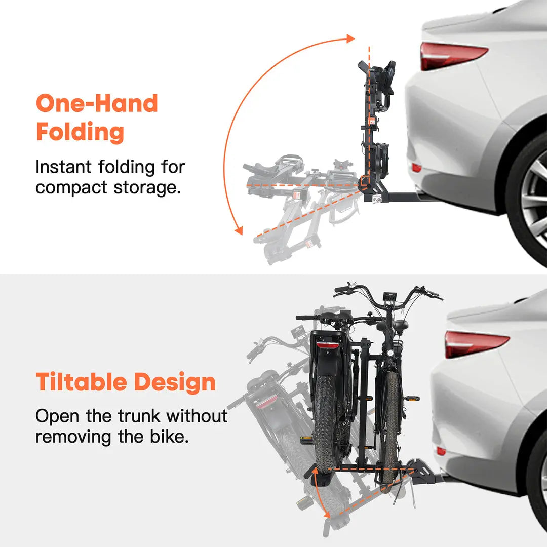 CRAVOT CyberRack E2 Plus Hitch Bike Rack - Energize Trek