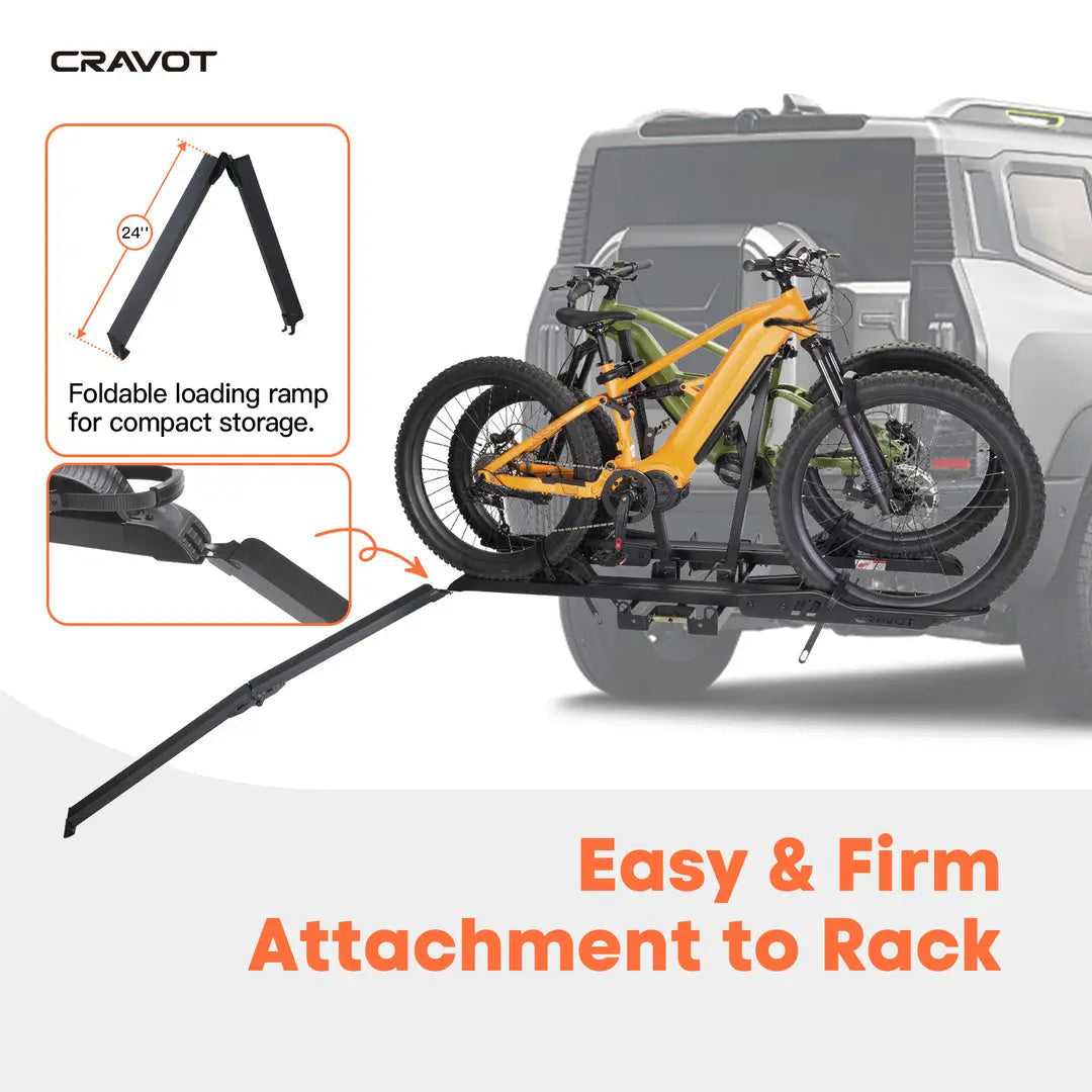 CRAVOT CyberRack S2 Hitch Bike Rack - Energize Trek