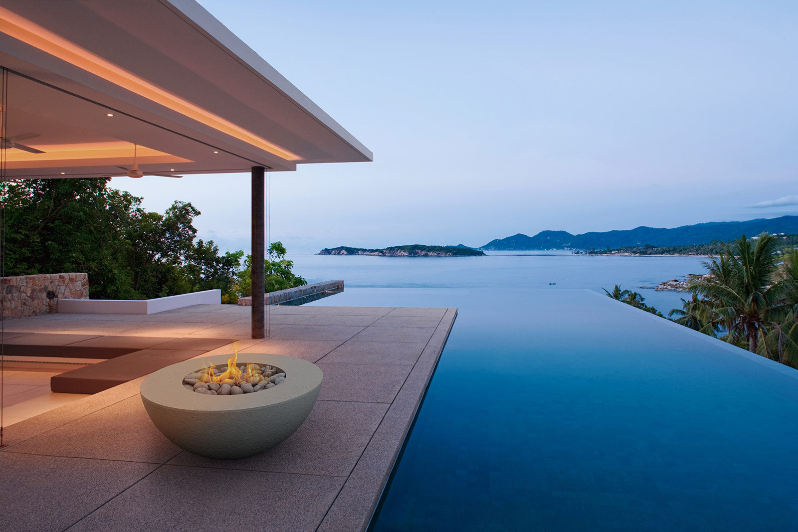 Conique | Concrete Fire Bowl - Energize Trek