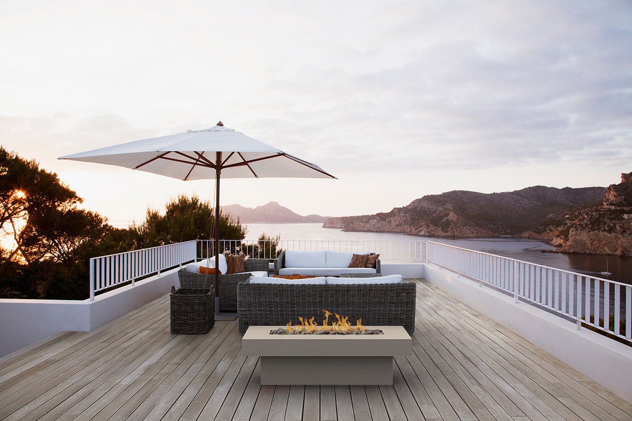 Terraza | Concrete Fire Pit Table - Energize Trek