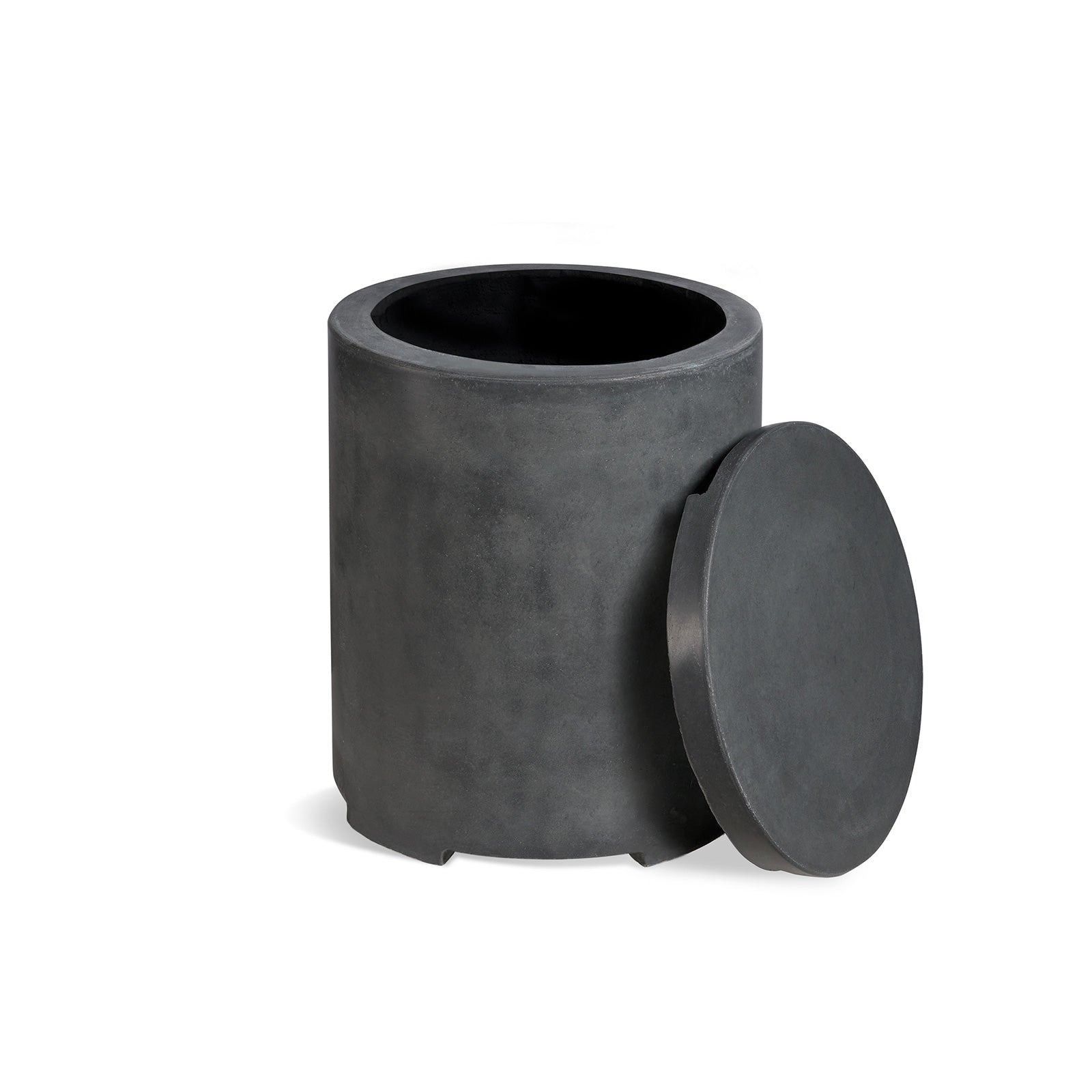 Concrete Propane Tank Enclosure - Round - Energize Trek