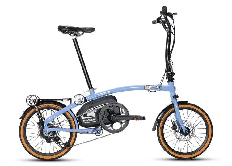 CYKE Kingfisher | Mid-Drive Folding eBike - Energize Trek