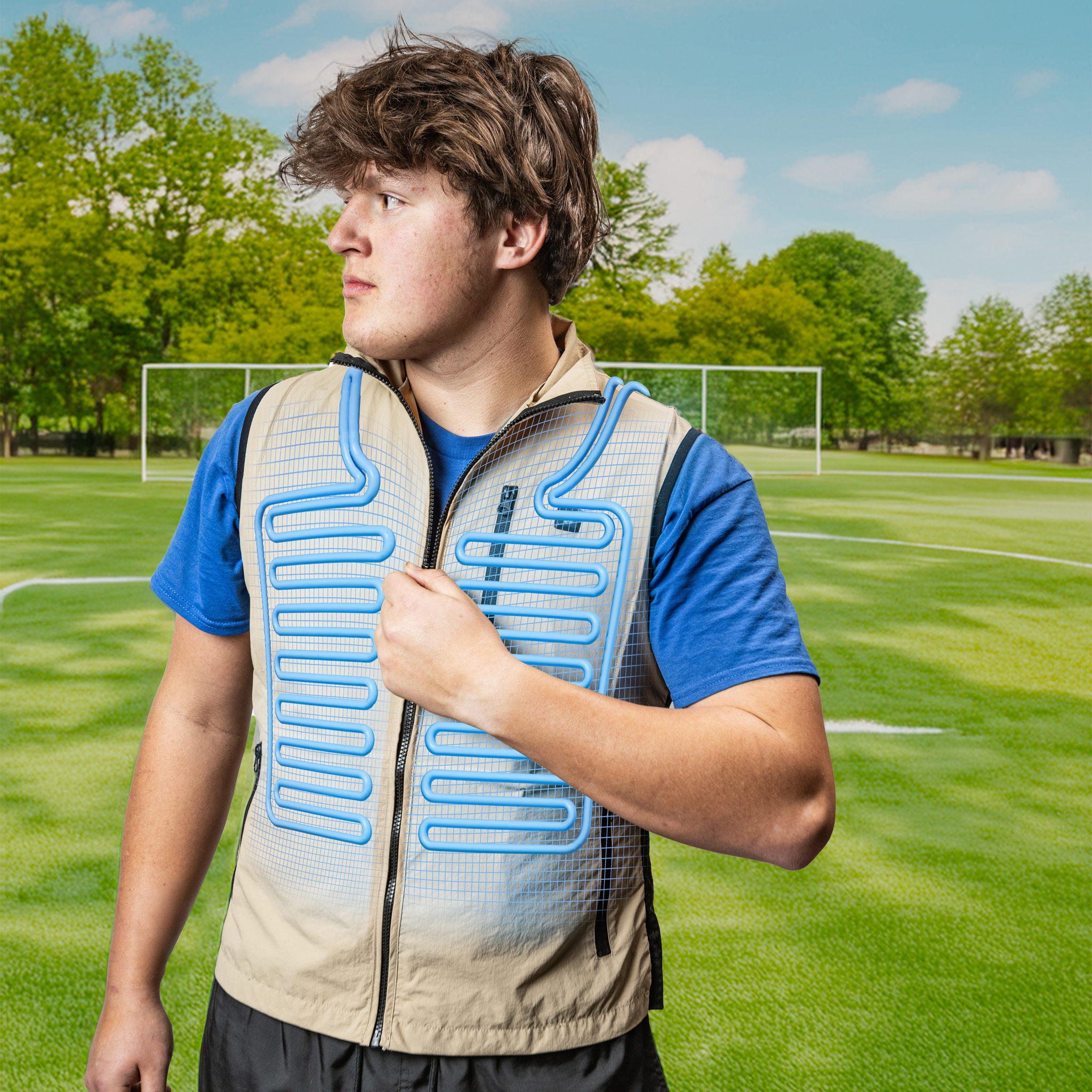 Canyon Men's Cooling Vest - Energize Trek