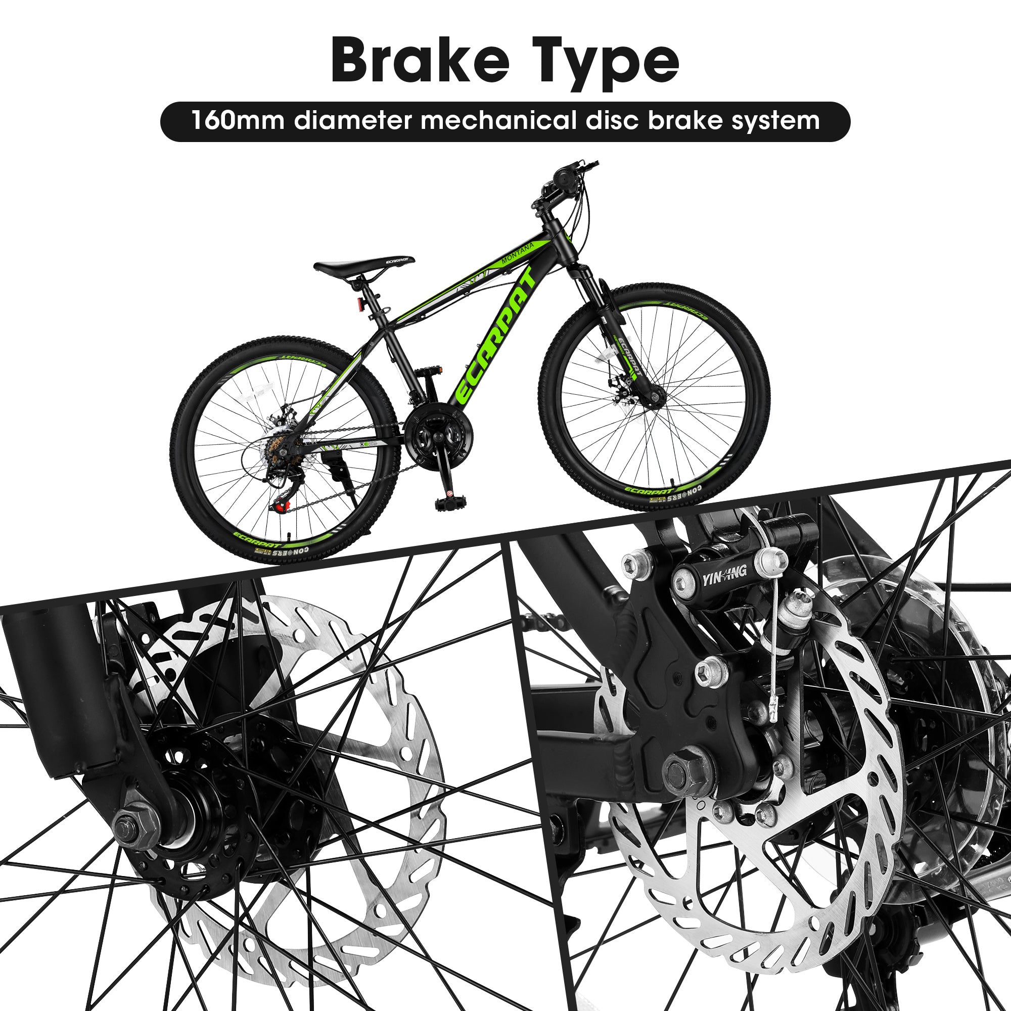City-Cruizer – 24" Carpat™ ALUMINIUM Mountain Bike (21-Speed, - Energize Trek