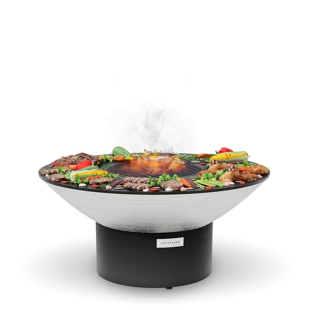 Arteflame XXL 40" Platinum Edition Fire Pit With Cooktop - Energize Trek