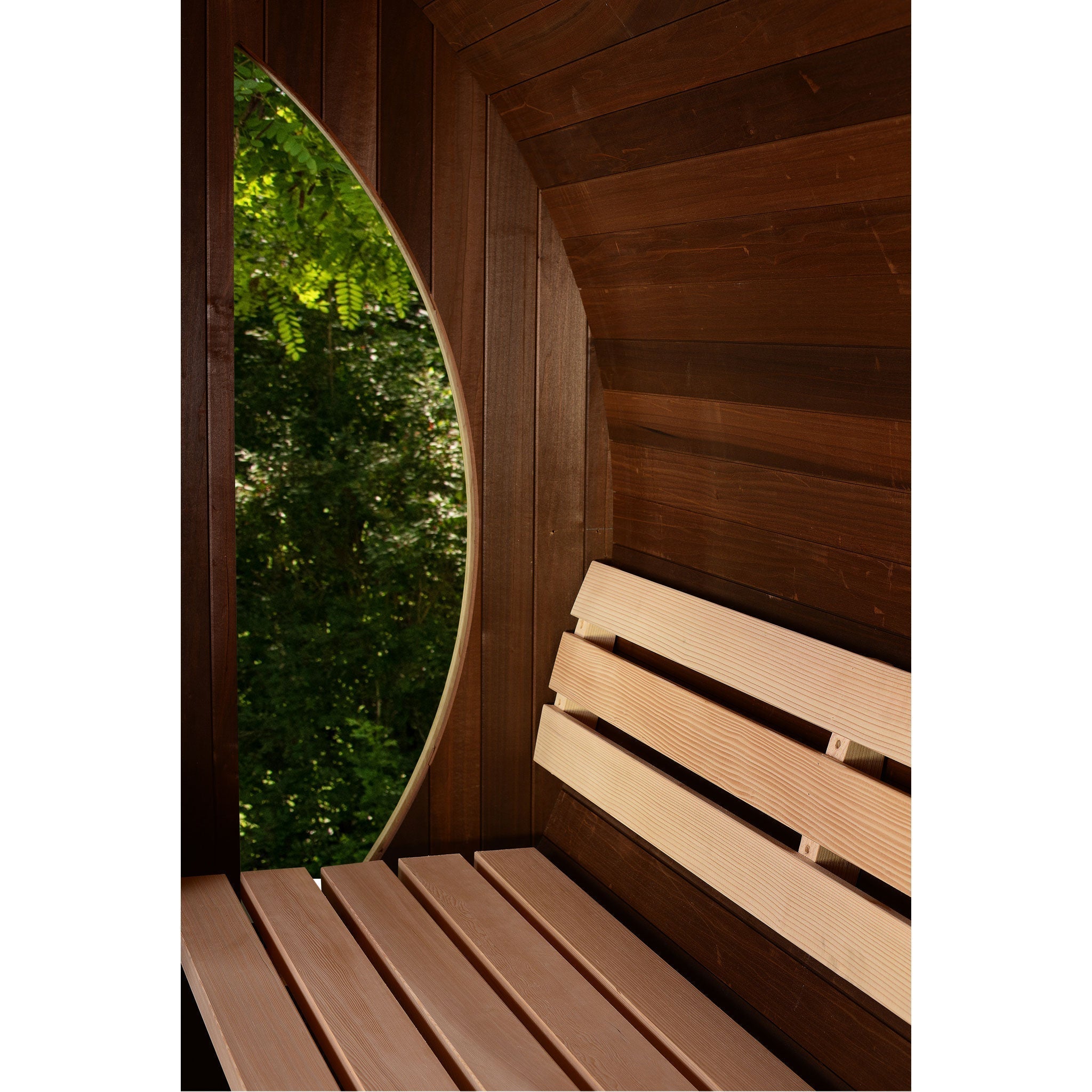 SAUNA EVOLUTION® Barrel Sauna Serenity Nature Air 9 - Energize Trek