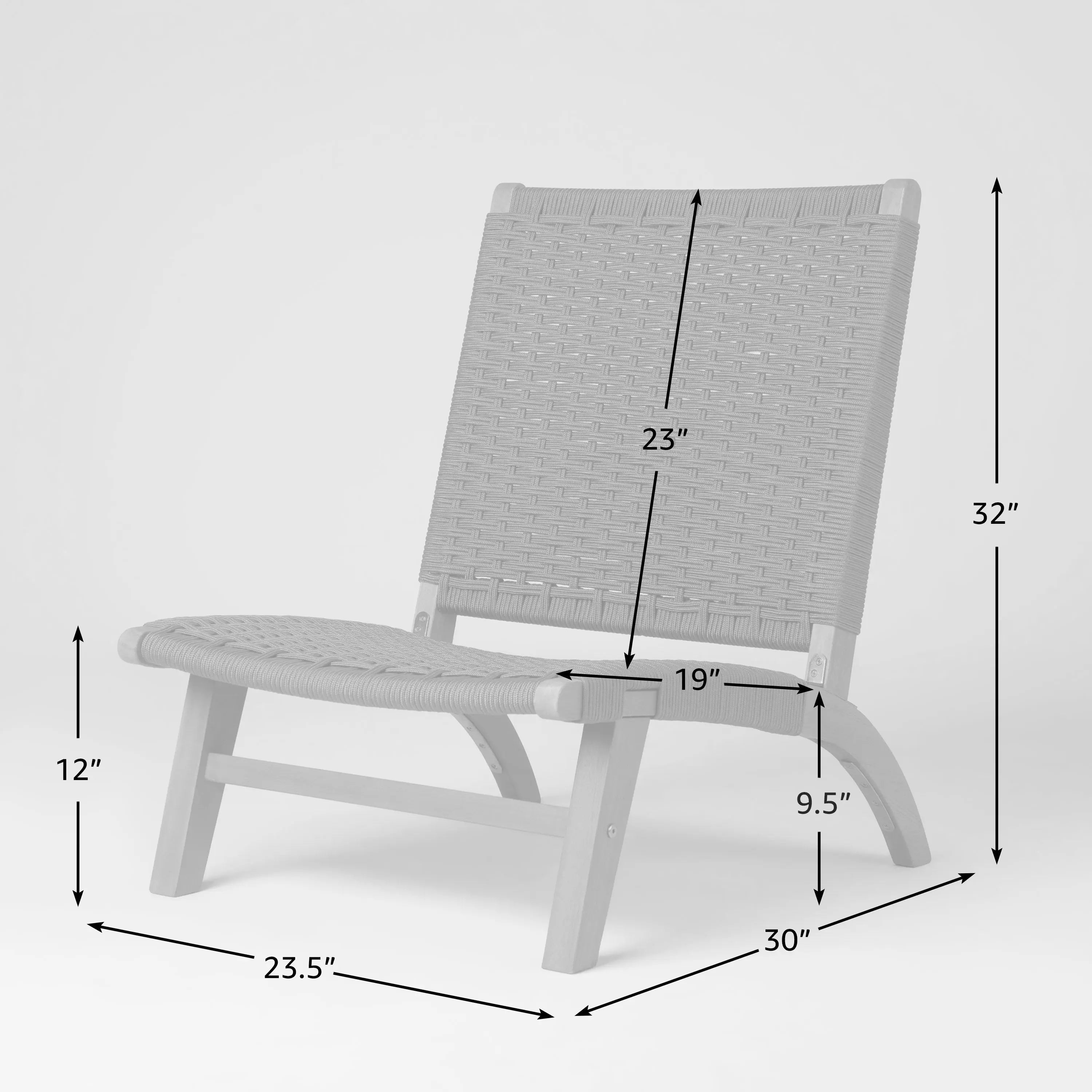 Costa Rica Outdoor Modern Lounge Chair - Energize Trek